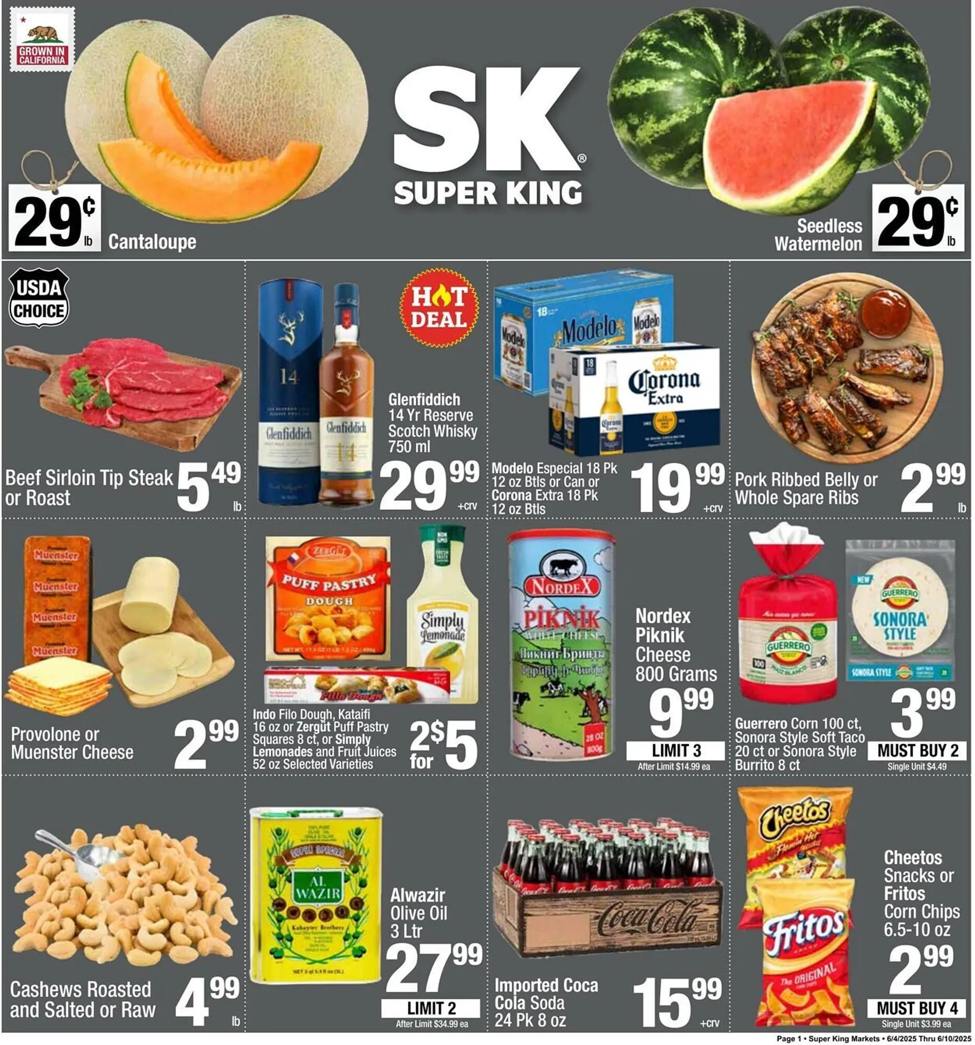 Weekly ad Super King Markets Weekly Ad from July 17 to July 31 2025 - Page 1