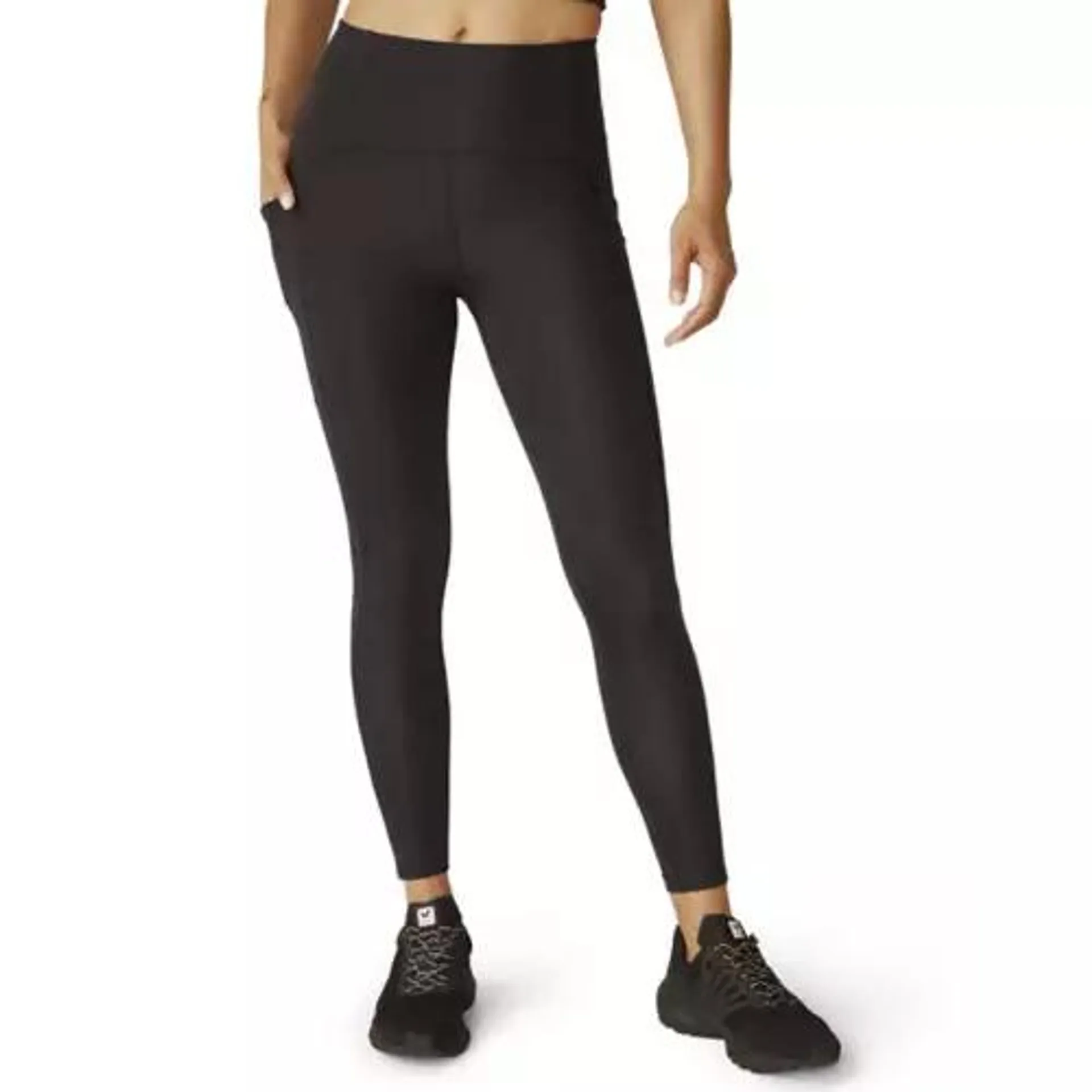 Women's Beyond Yoga PowerBeyond Strive High Waist Pocket Midi Leggings