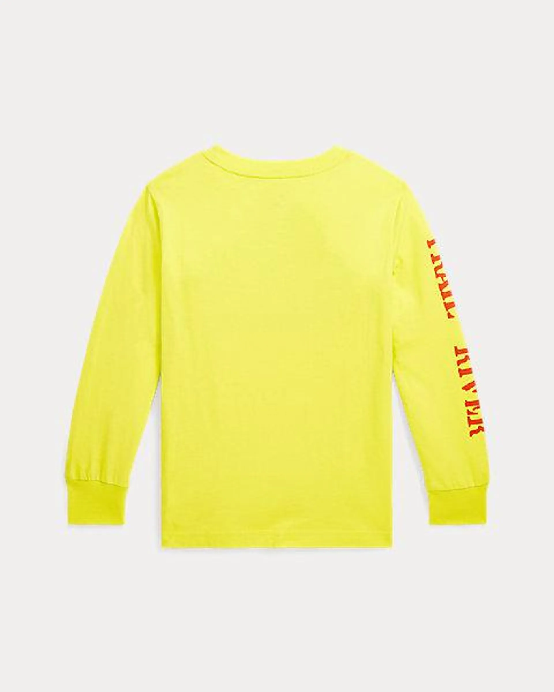 Cotton Long-Sleeve Graphic Tee