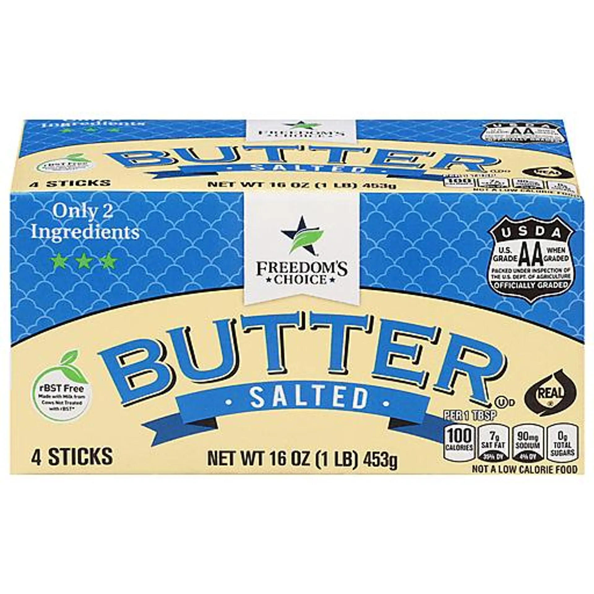 Freedom&#039;s Choice Salted Butter Sticks 16 oz