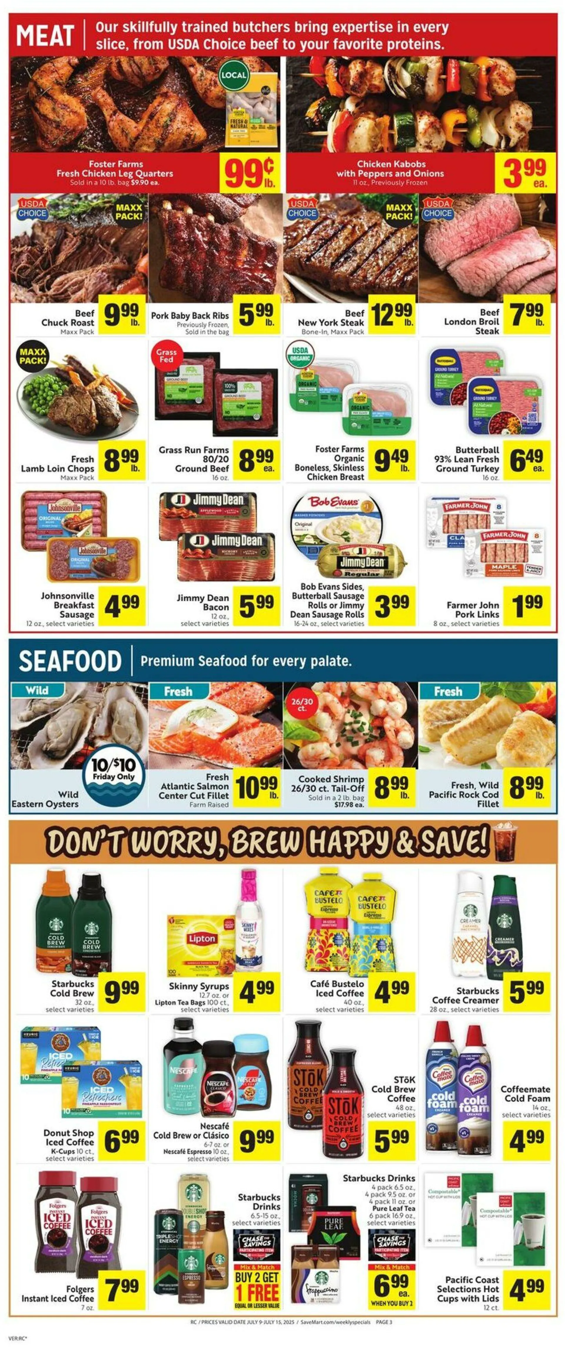 Weekly ad Save Mart Current weekly ad from July 9 to July 15 2025 - Page 3
