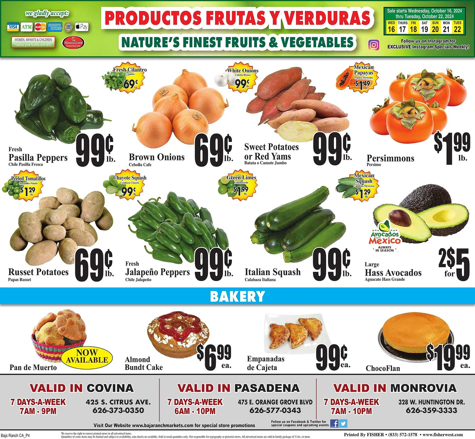 Weekly ad Baja Ranch Weekly Ad from October 16 to October 22 2024 - Page 4