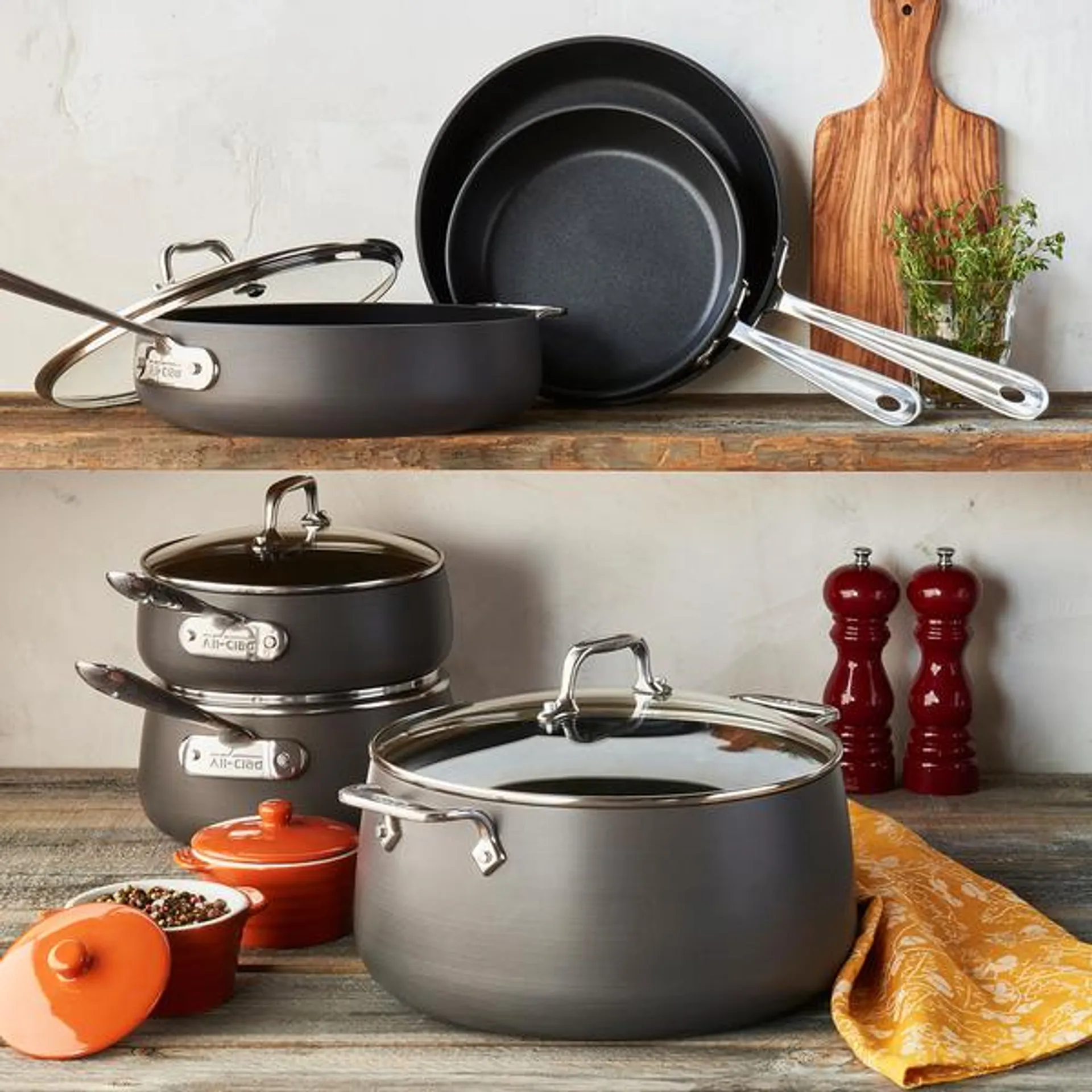 All-Clad HA1 Nonstick 10-Piece Set