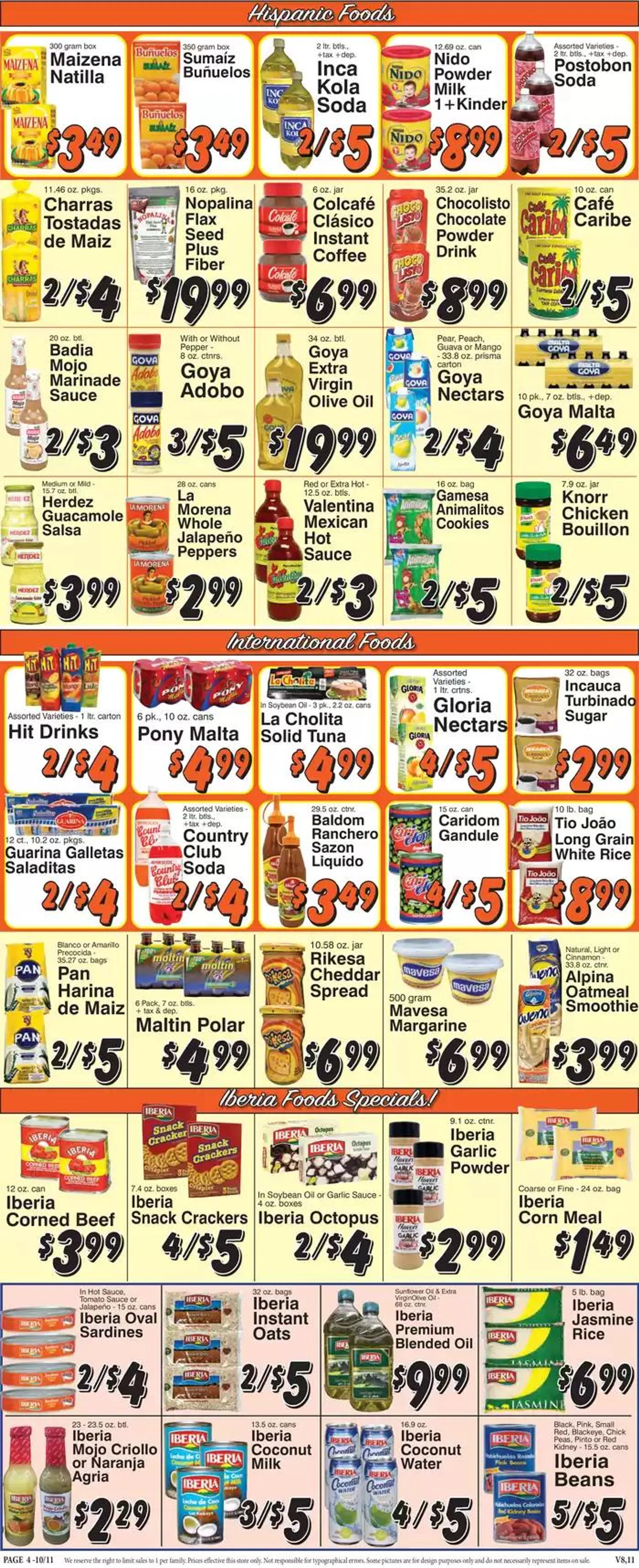 Weekly ad Discover attractive offers from October 11 to October 25 2024 - Page 4