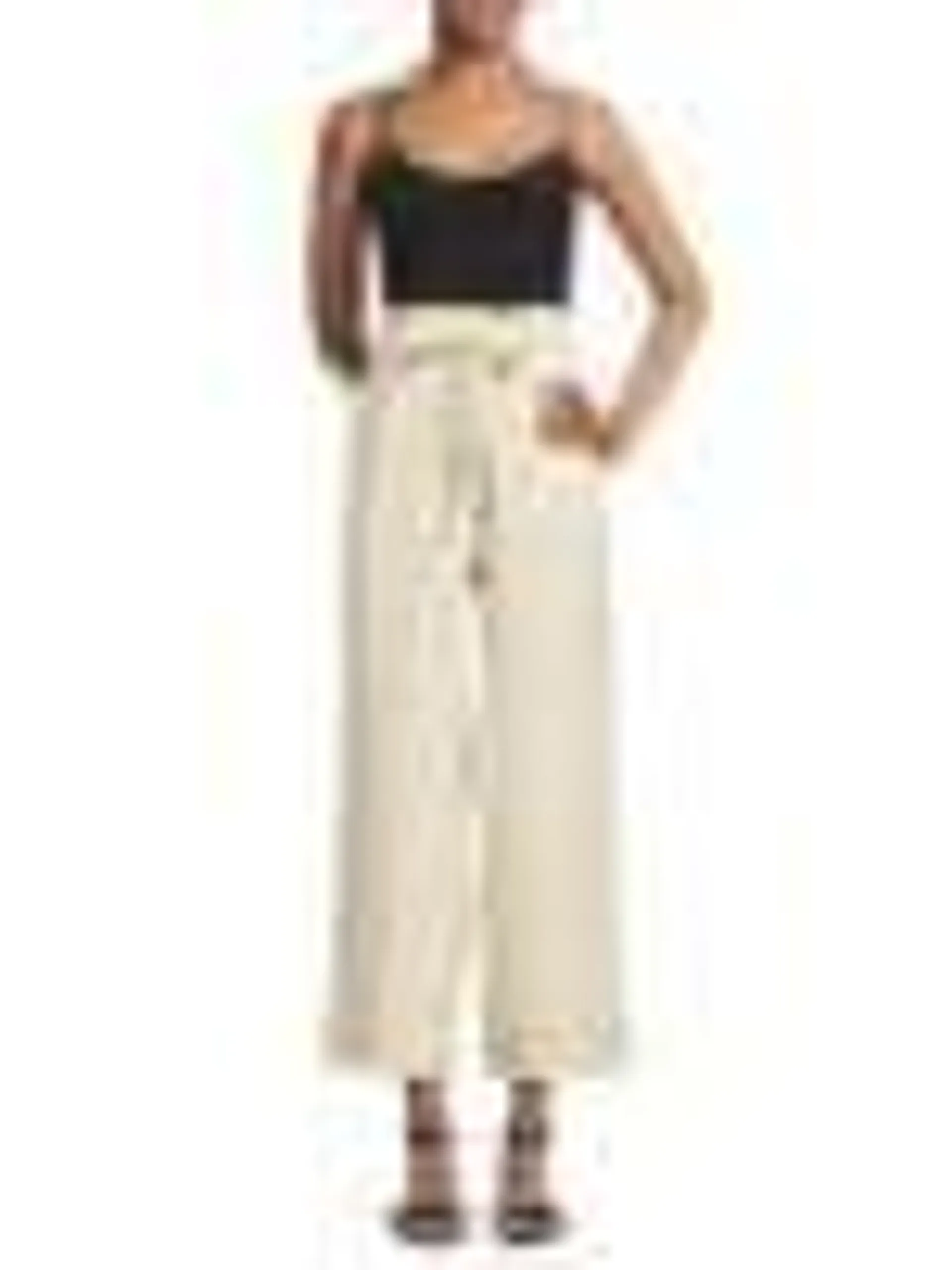 Gauzy Wide Leg Pants