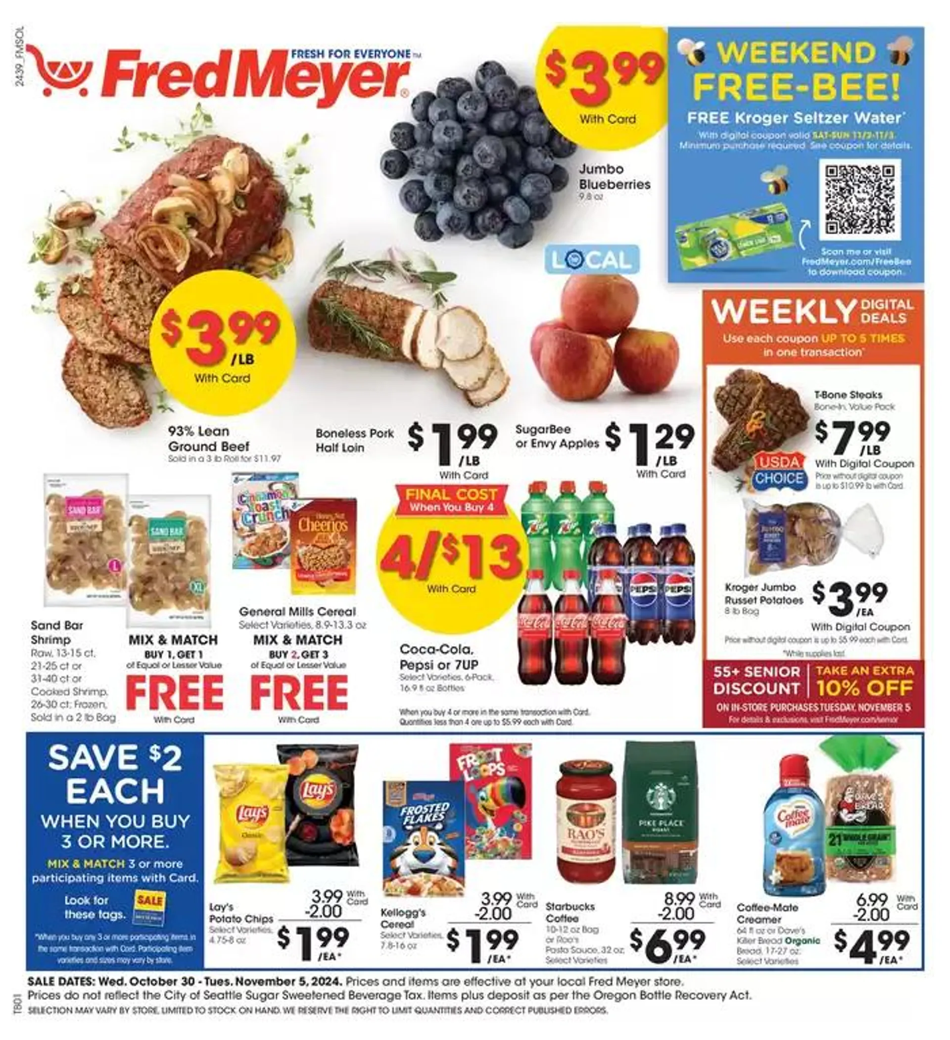 Weekly ad Special offers for you from October 30 to November 5 2024 - Page 1