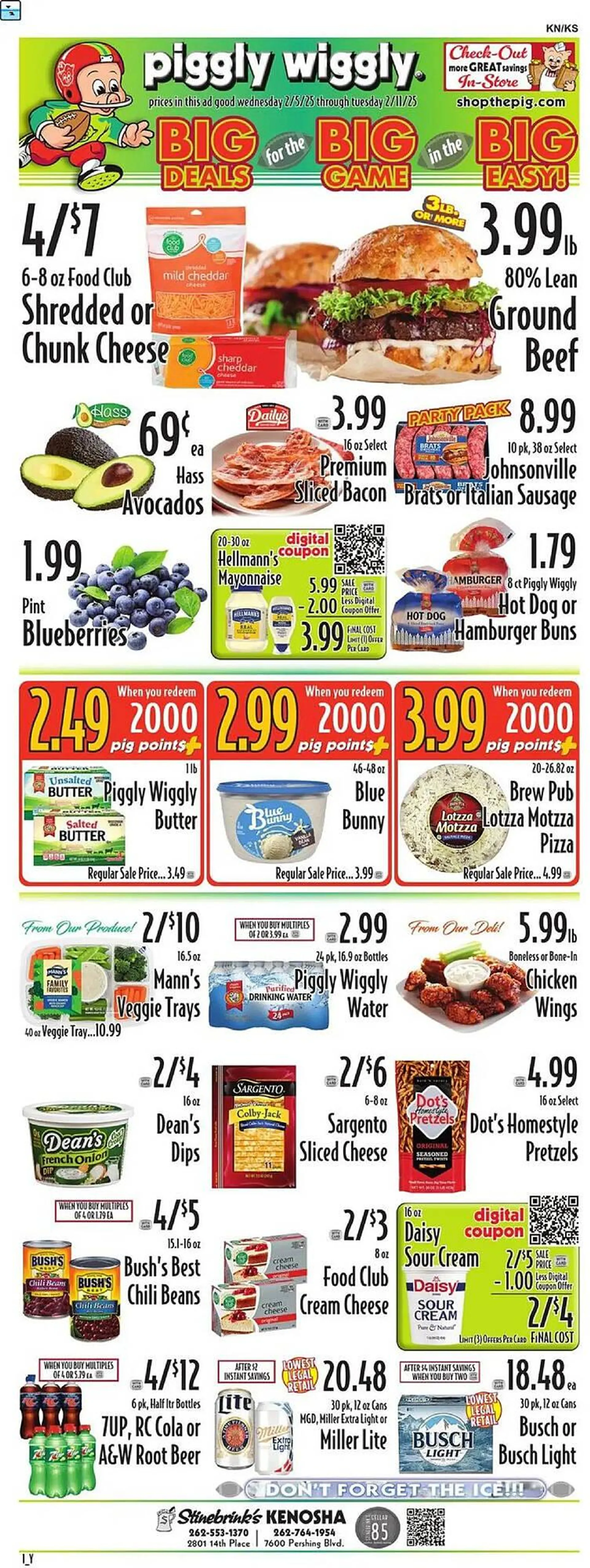 Catálogo de Piggly Wiggly Weekly Ad 5 de febrero al 11 de febrero 2025 - Página 2