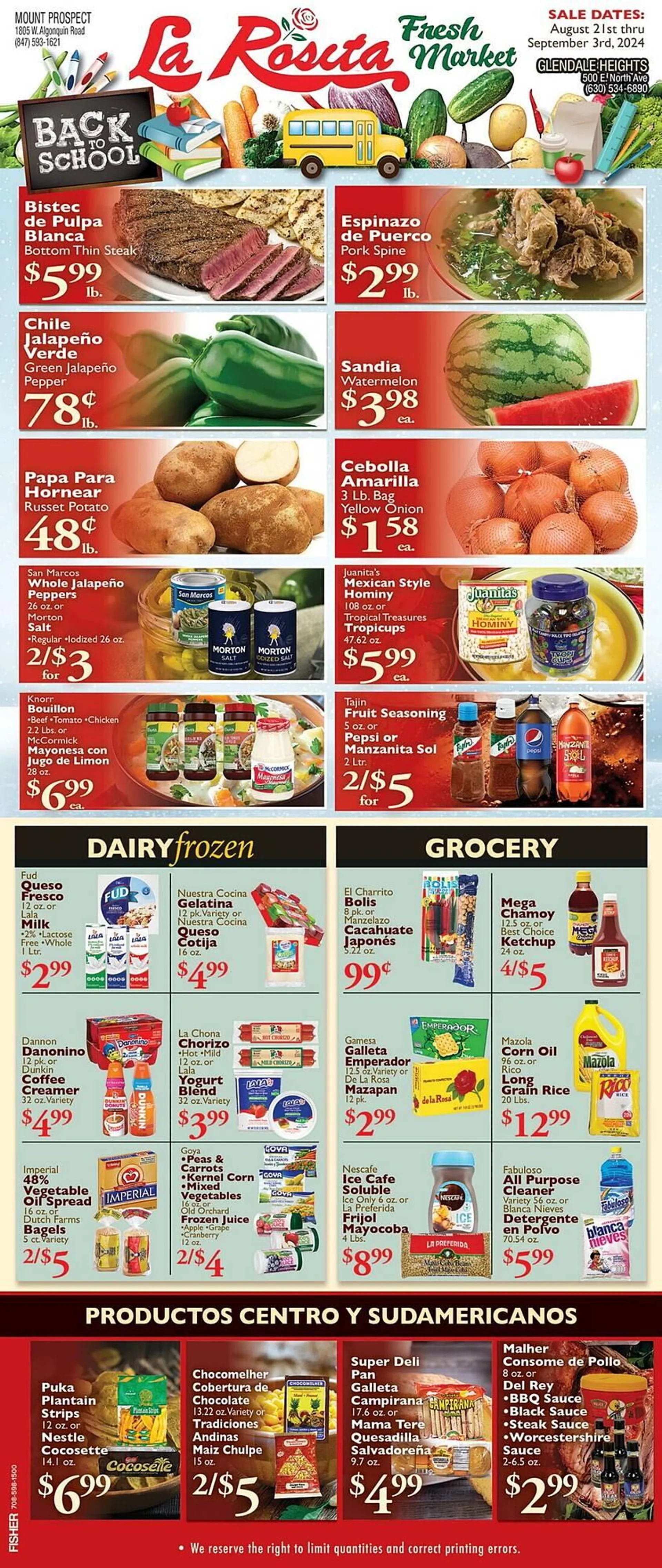 La Rosita Fresh Market Weekly Ad - 1