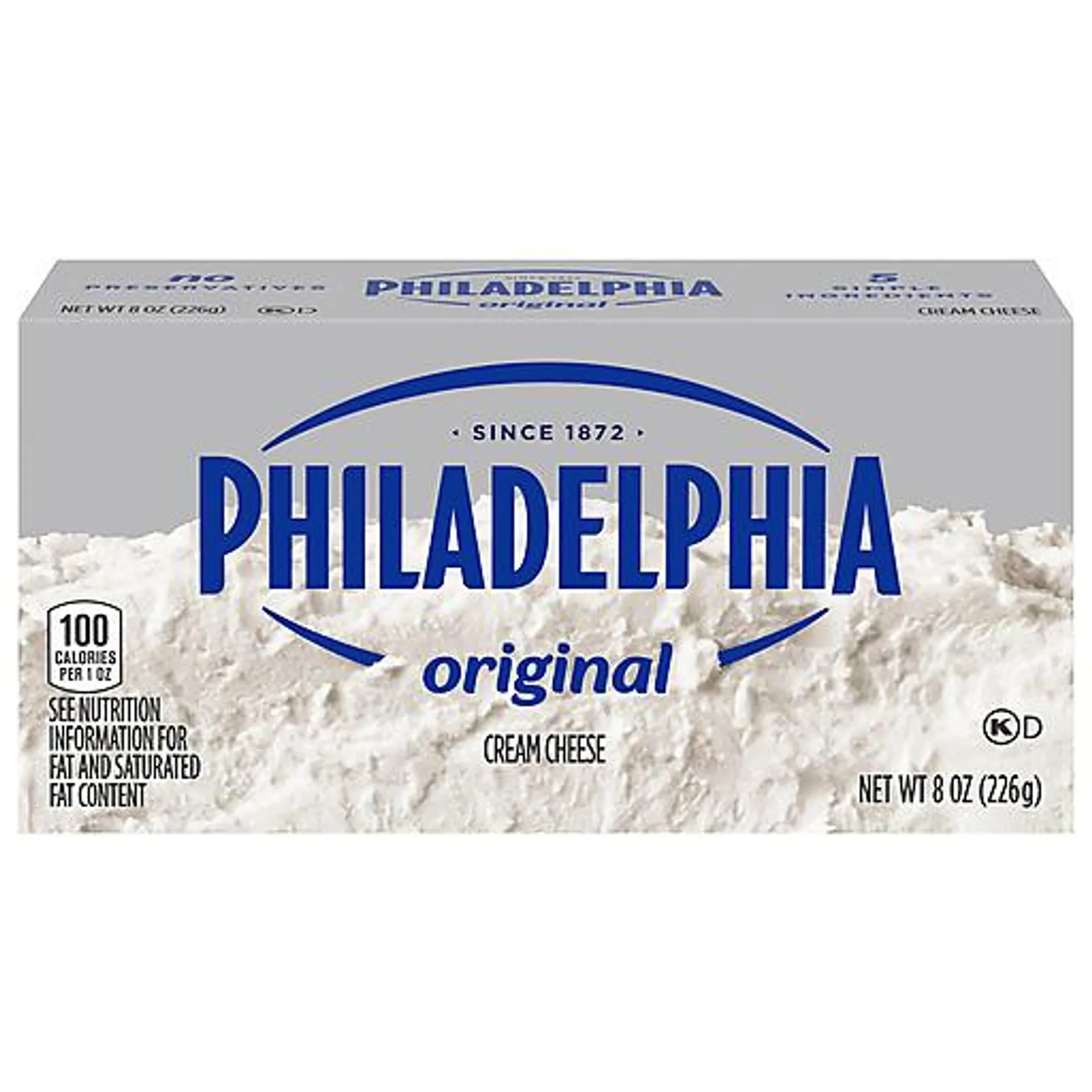 Philadelphia Original Cream Cheese Spread 8 oz box