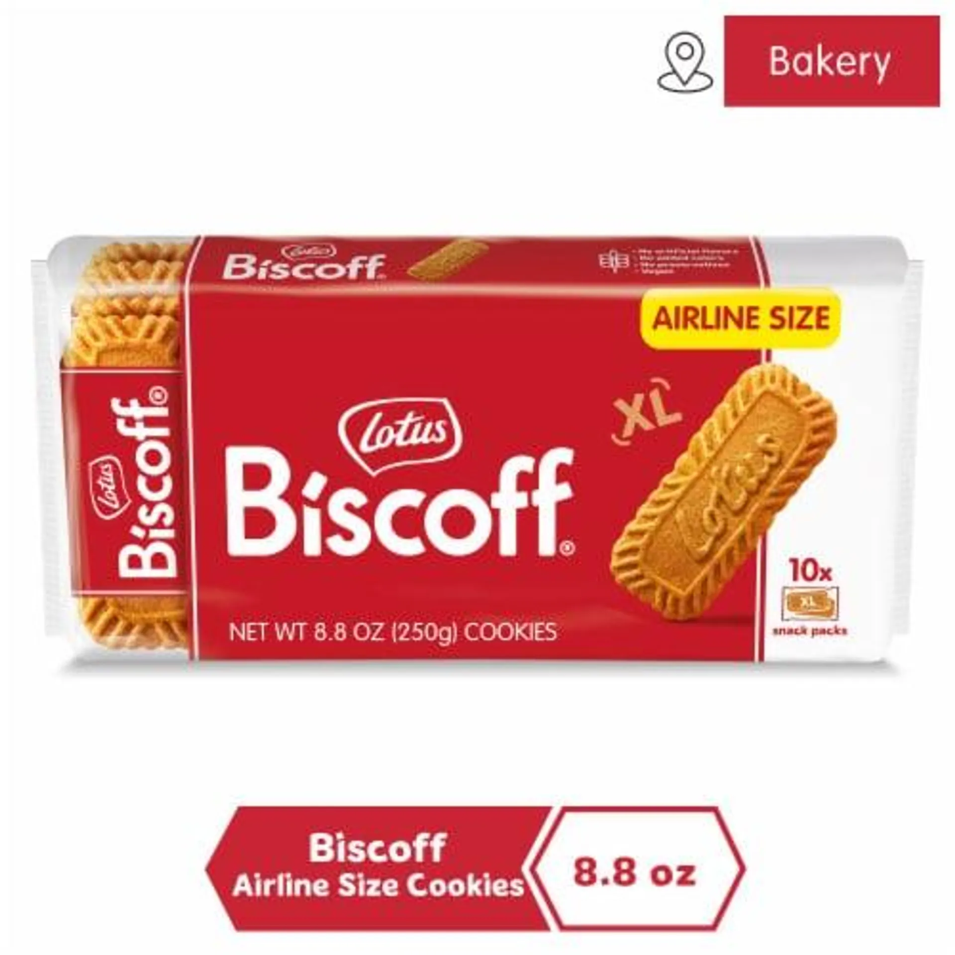 Lotus Foods Biscoff® Airline Size Cookie