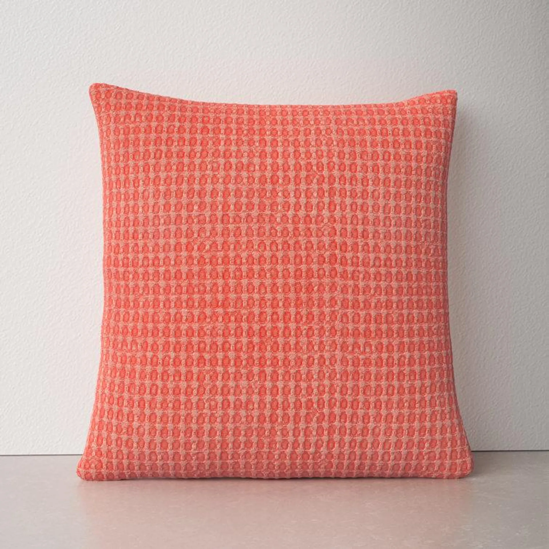 Kappa Geometric Cotton Throw Pillow