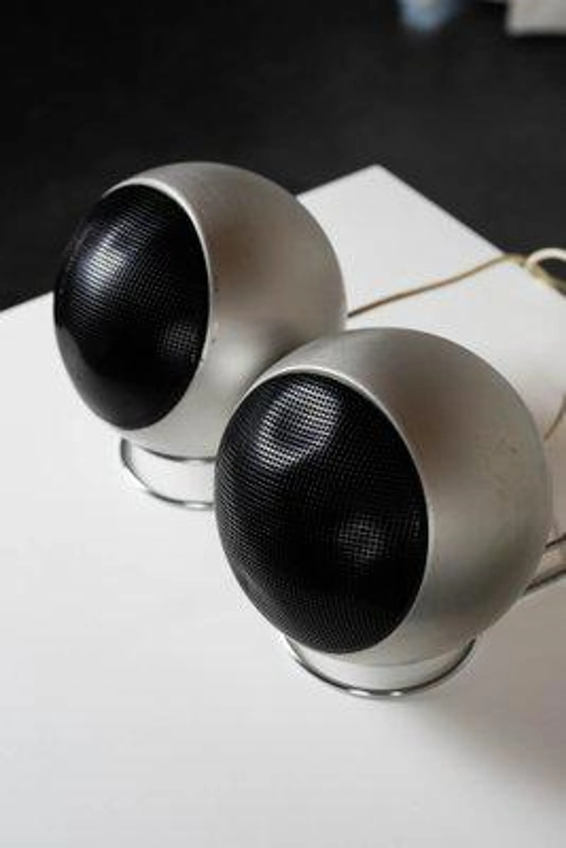 Stereo Spherical Speakers Grundig Audiorama 210, 1970, Set of 2