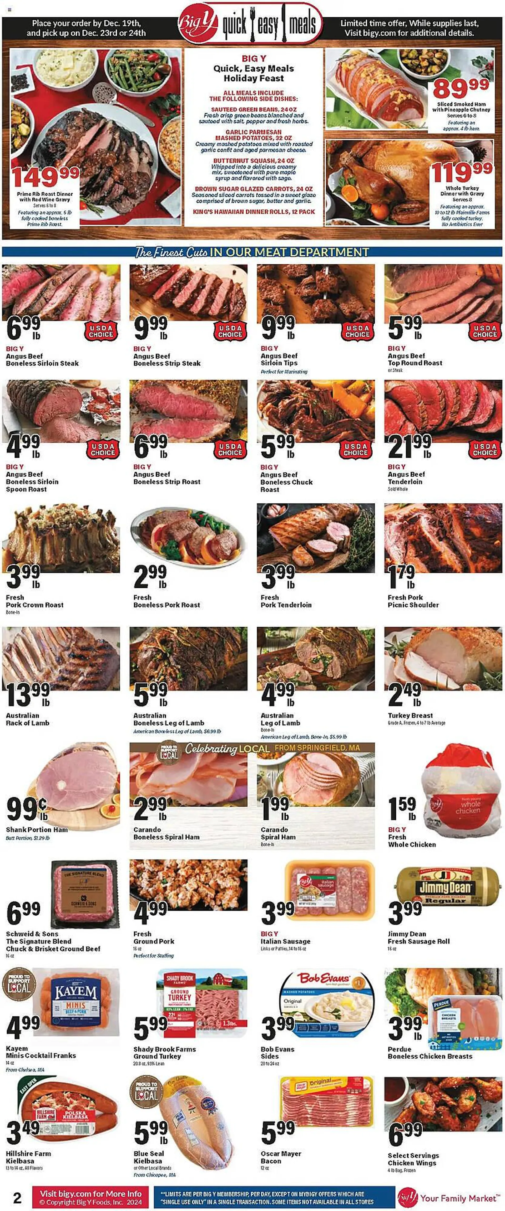 Weekly ad Big Y Weekly Ad from December 19 to December 24 2024 - Page 7