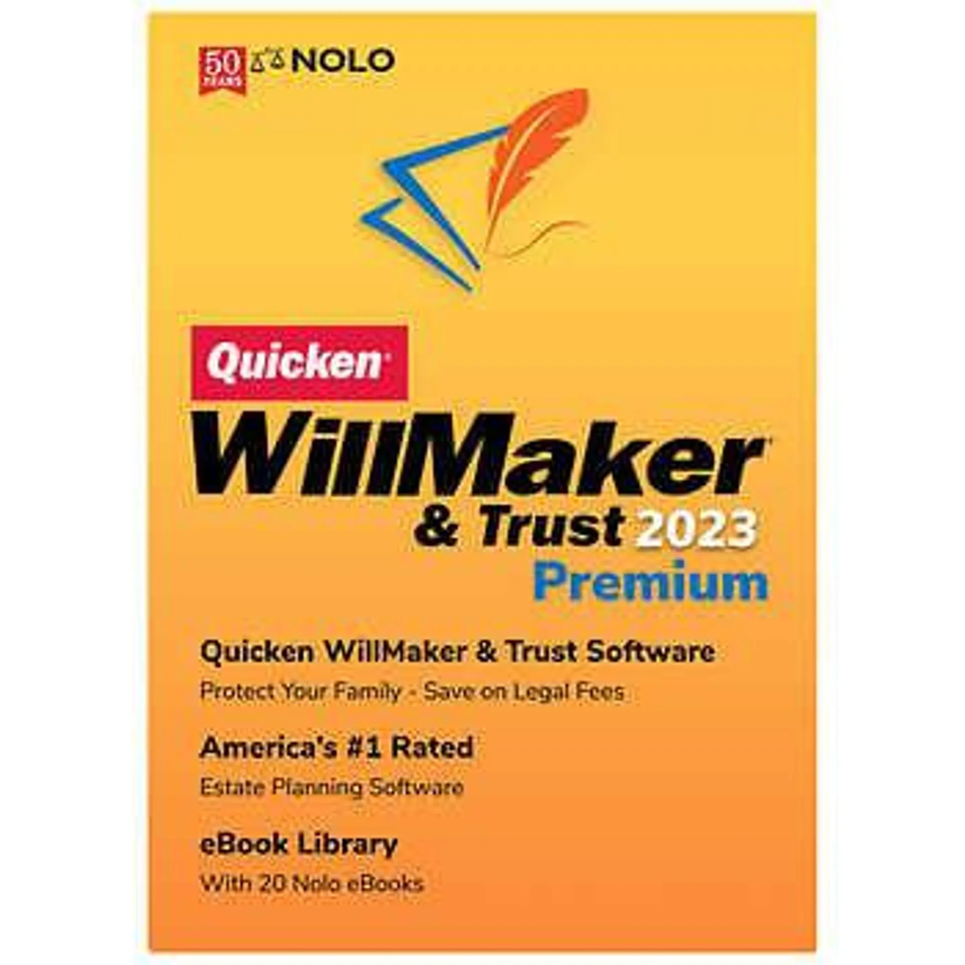 Quicken WillMaker & Trust 2023 Premium, PC or MAC (E-Delivery)