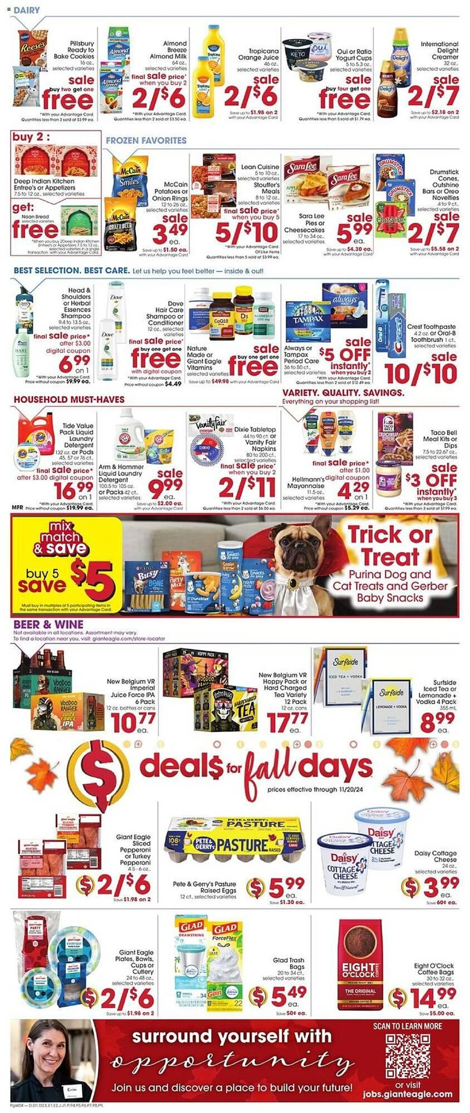 Weekly ad Giant Eagle Weekly Ad from October 24 to October 30 2024 - Page 4