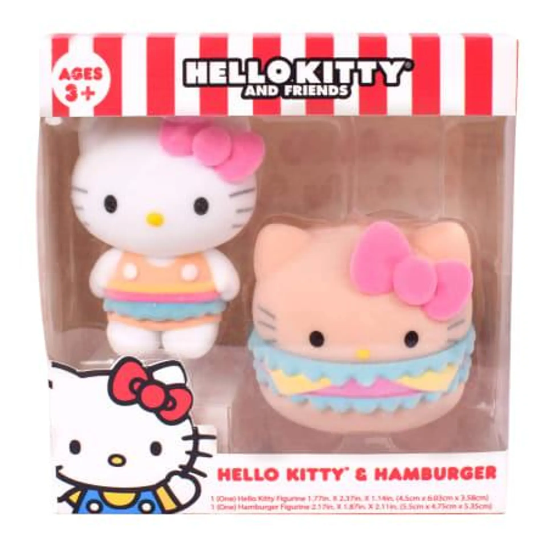 Hello Kitty And Friends® Figurine Set - Hello Kitty® & Hamburger