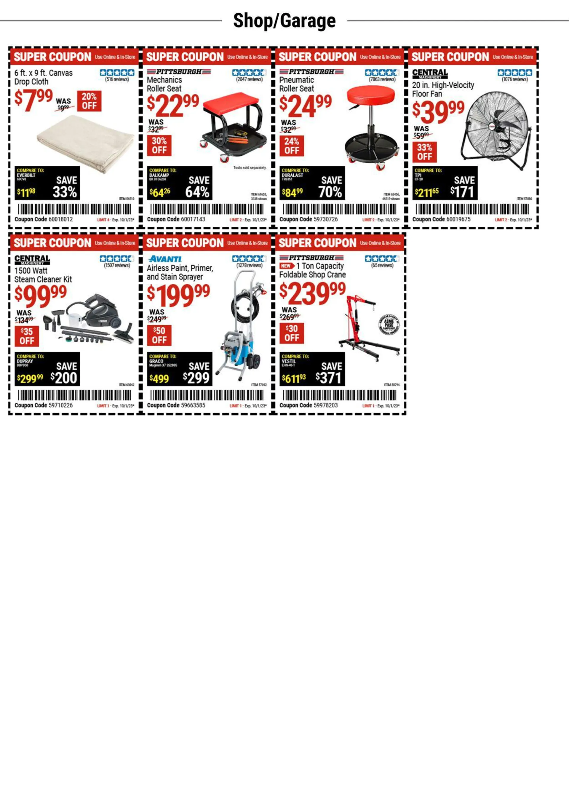 Harbor Freight - 10