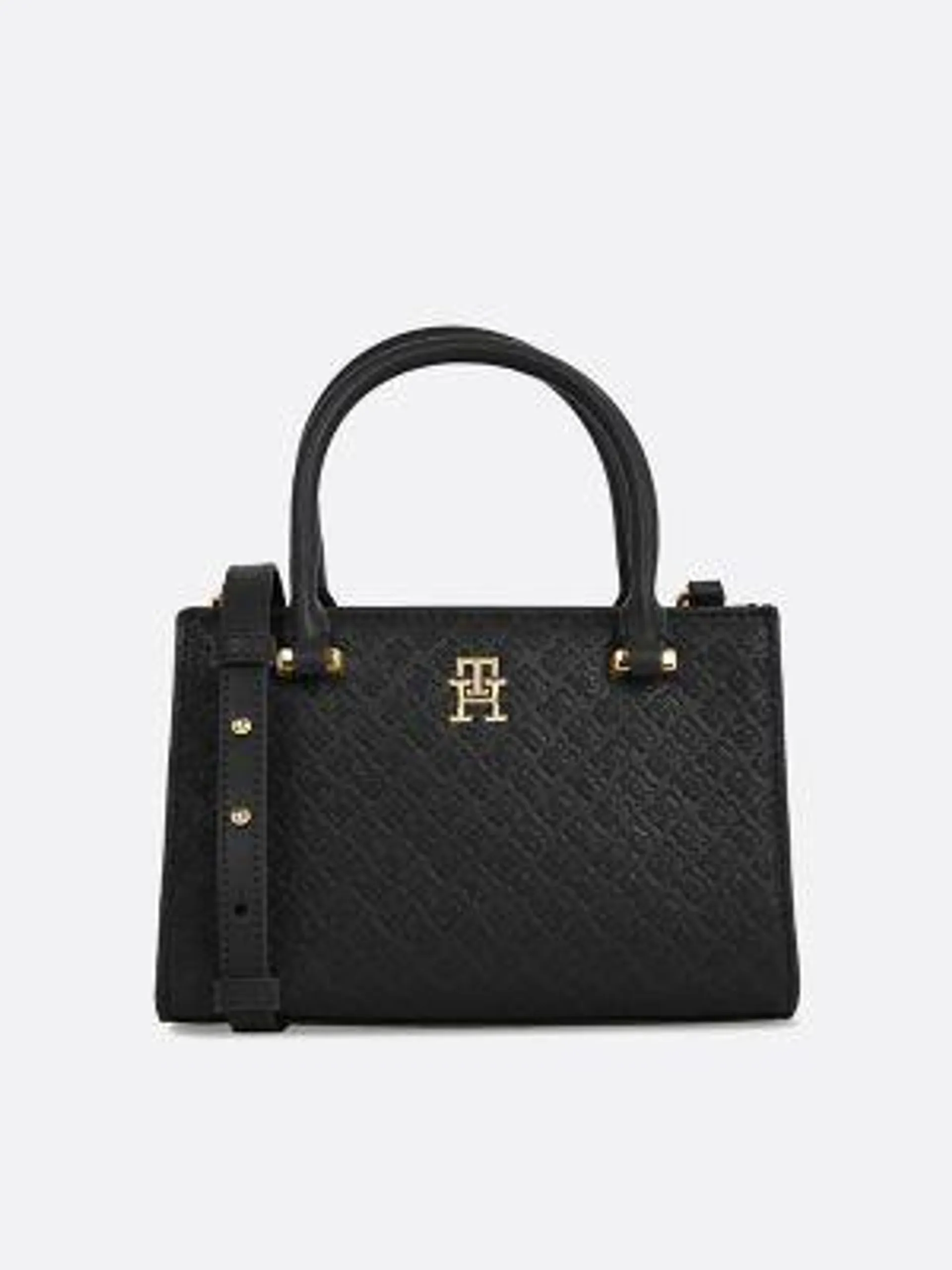 Monogram Embossed Small Tote