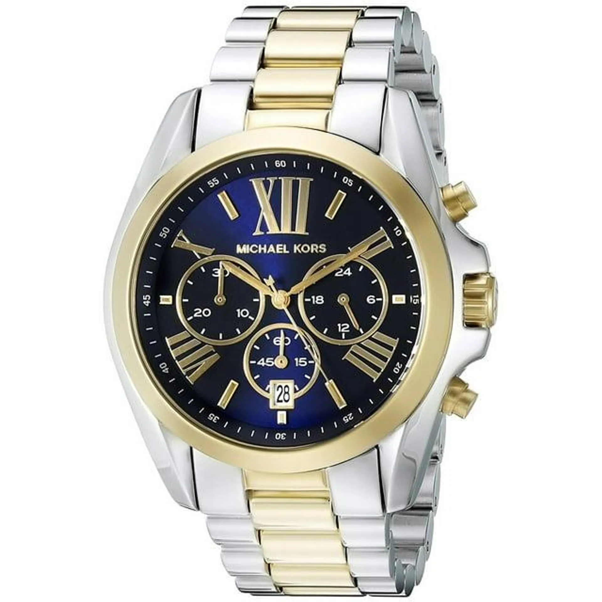 Michael Kors Men's Bradshaw Two-Tone Chronograph Metal Watch MK5976