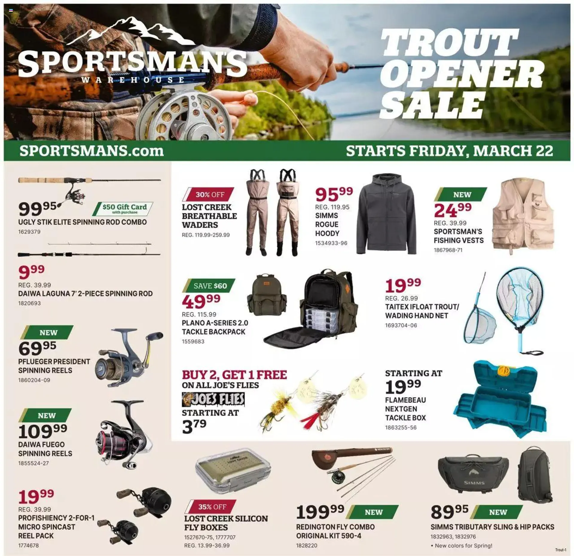 Weekly ad Sportsmans Warehouse - Weekly Ad from March 22 to April 7 2024 - Page 