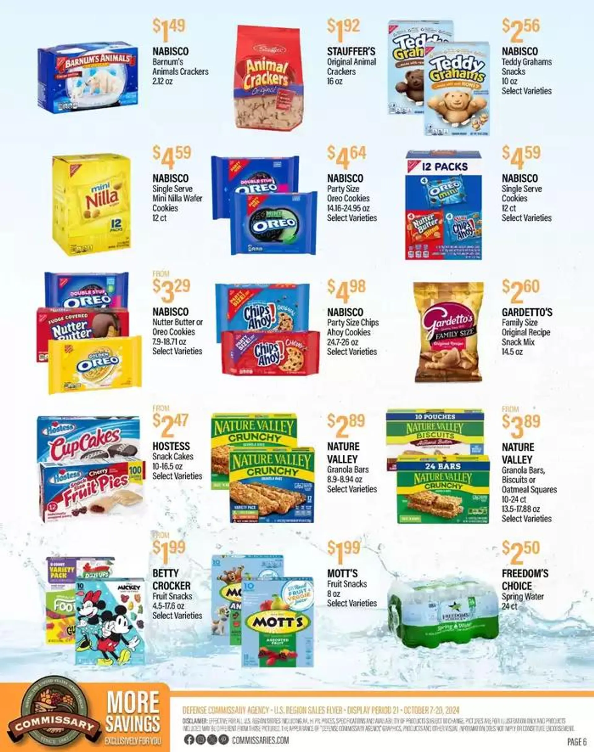 Weekly ad Flyer Commissary from October 7 to October 20 2024 - Page 6