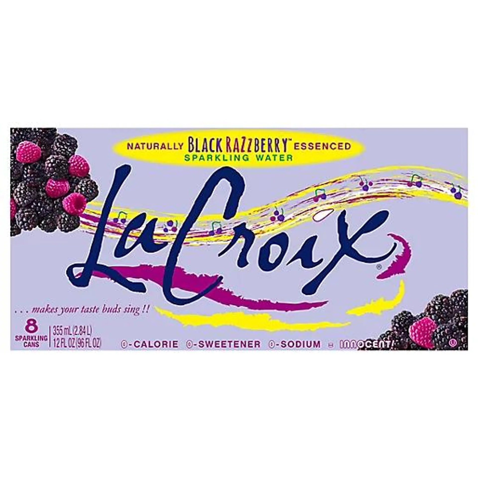 LaCroix Black Razzberry - 8-12 Oz