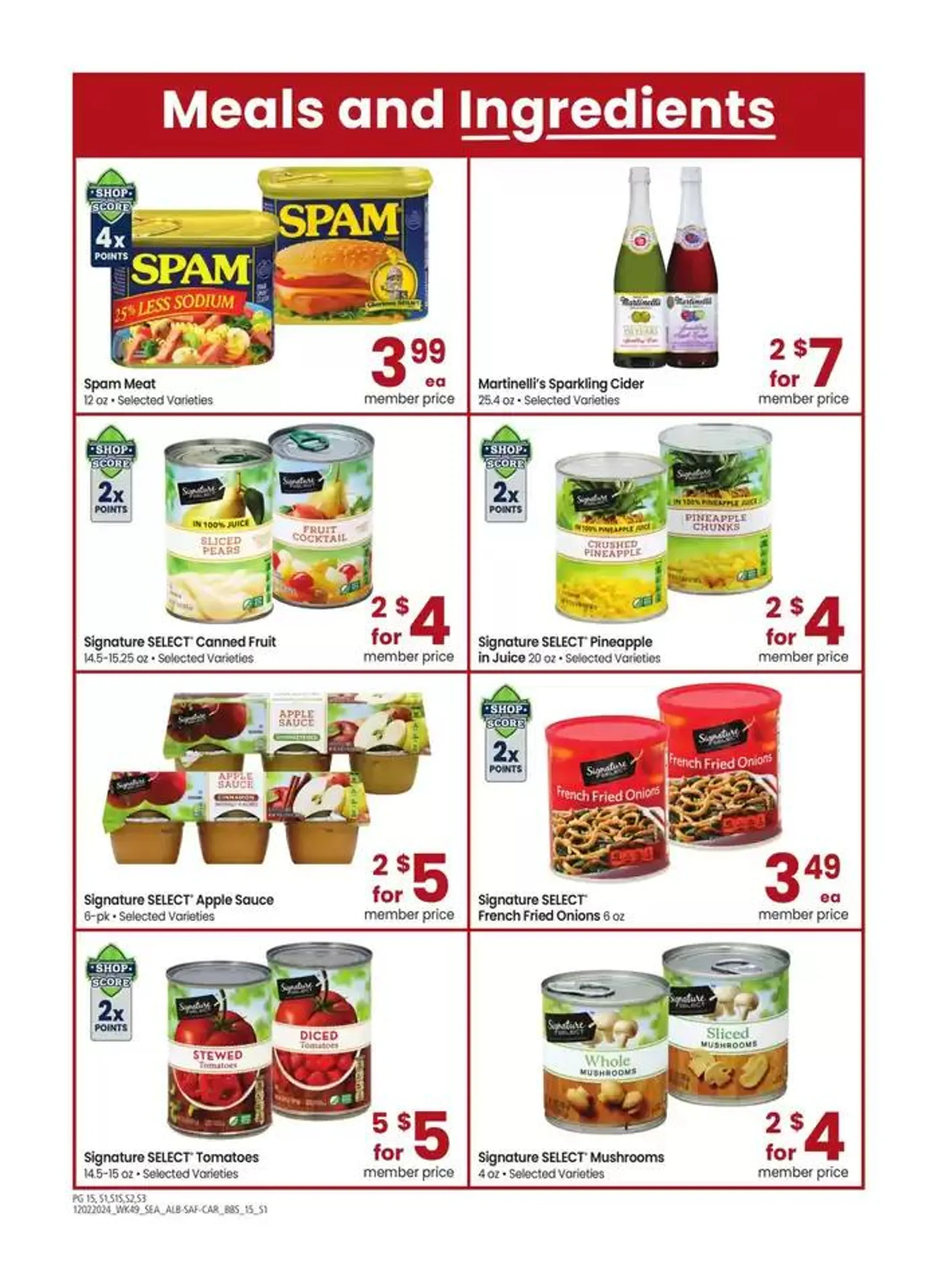 Weekly ad Albertsons - Seattle - BBS from December 2 to January 5 2025 - Page 15