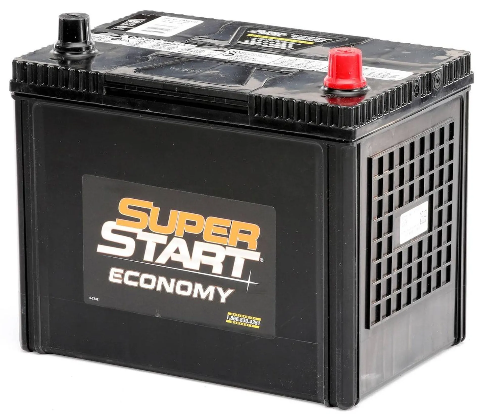 Super Start Economy Standard Flooded Top Post Battery Group Size 24F, 24R - 24RECO