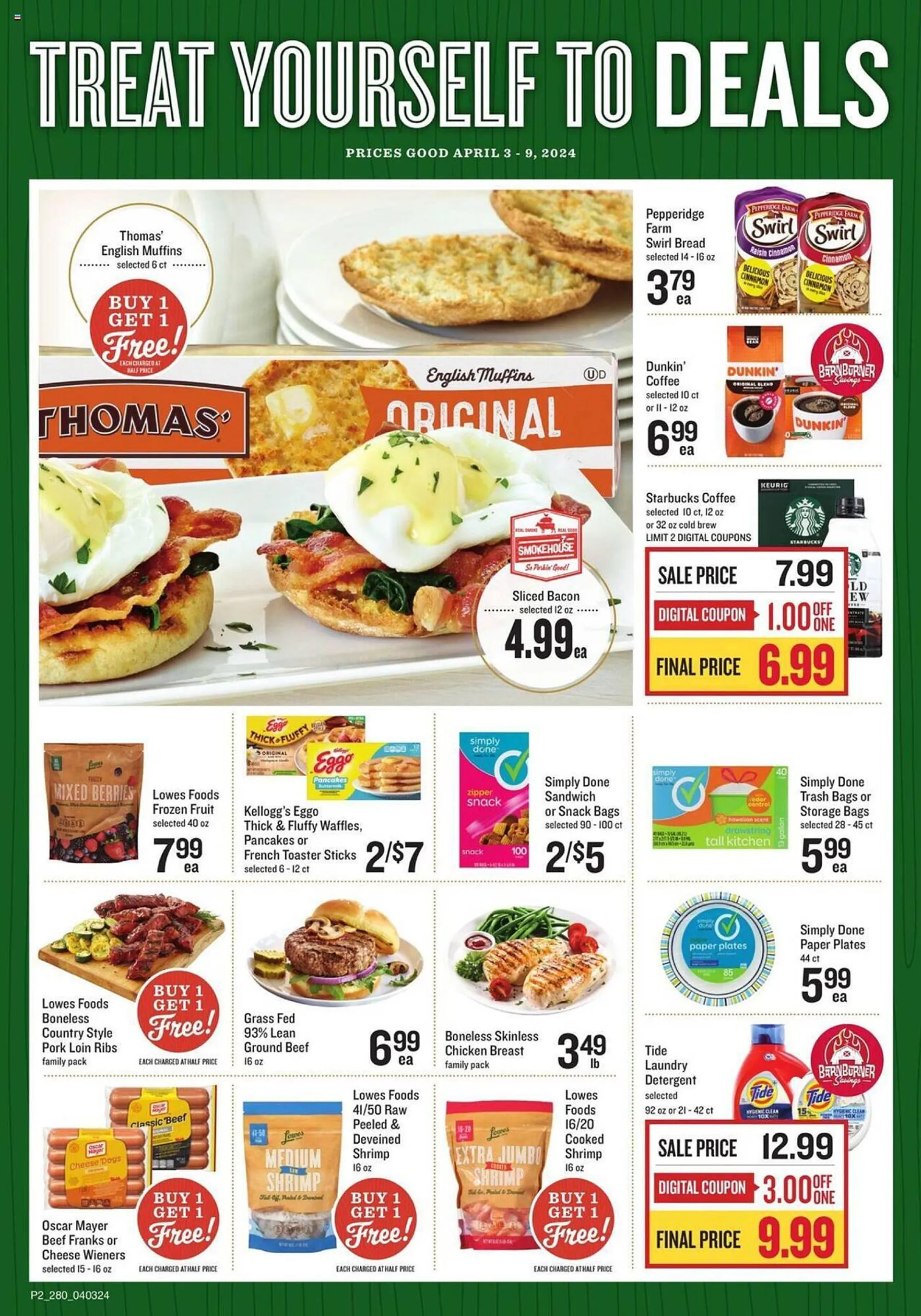 Weekly ad Lowes Foods Weekly Ad from April 3 to April 9 2024 - Page 2
