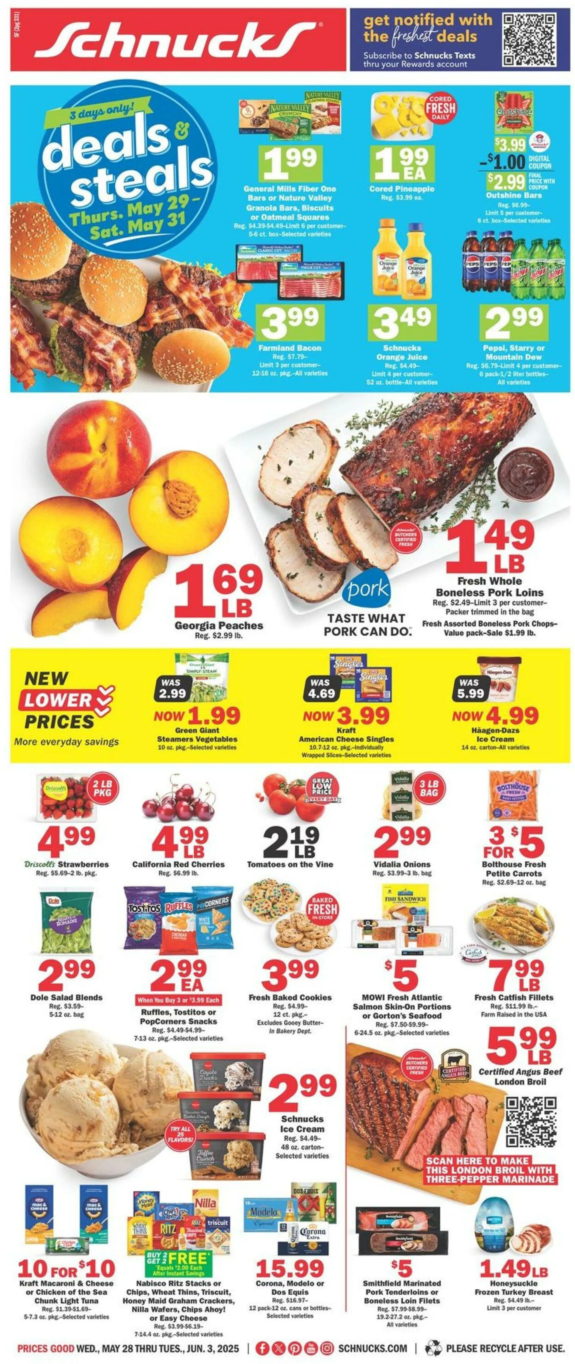 Weekly ad Schnucks Current weekly ad from May 28 to June 3 2025 - Page 1