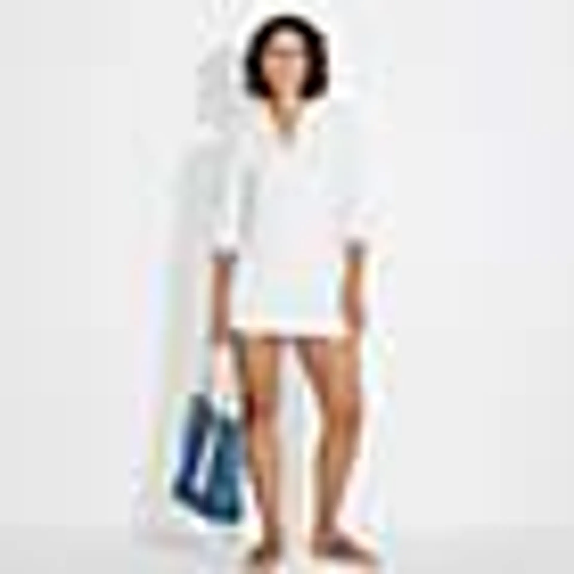 Women's Hooded Mini Swim UPF 50 Swim Cover-Up Dress