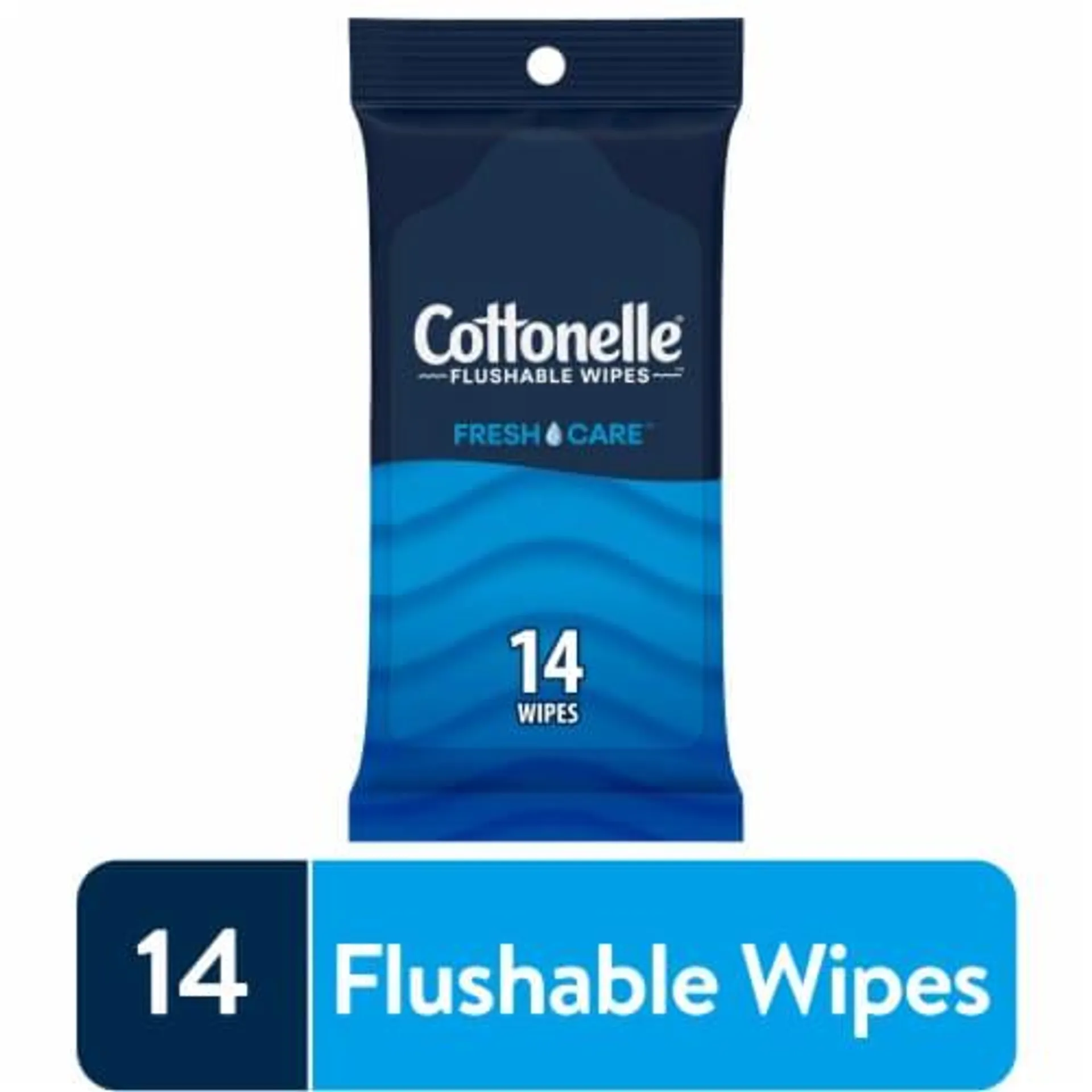 Cottonelle Fresh Care On-The-Go Travel Size Wet Wipes