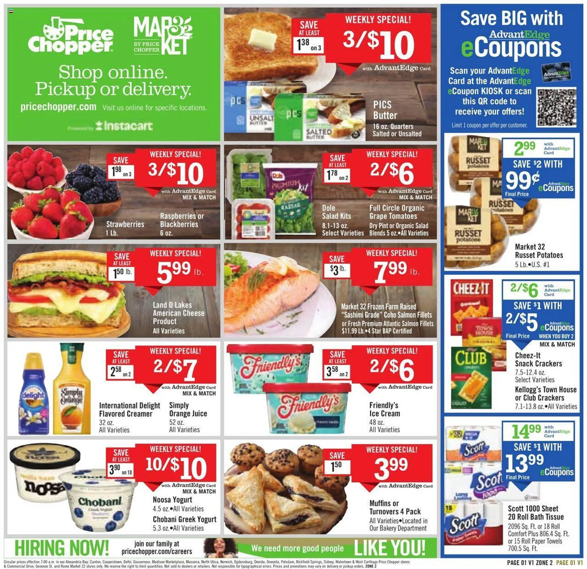 Weekly ad Price Chopper Weekly Ad from April 7 to April 13 2024 - Page 1