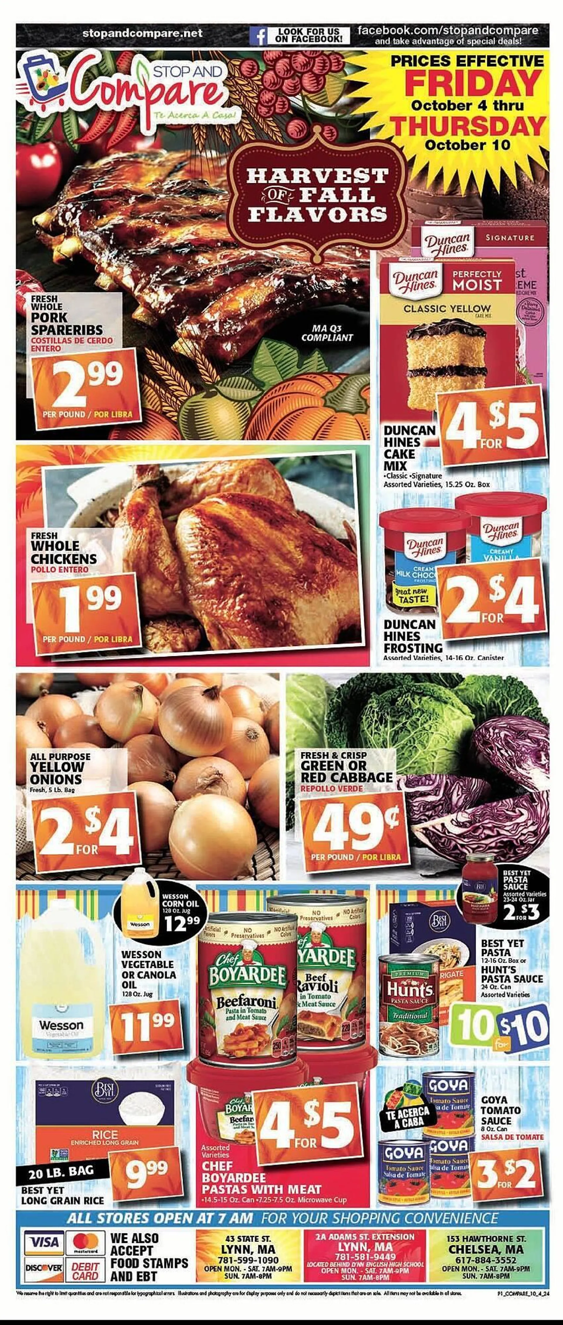 Stop and Compare Markets Weekly Ad - 1