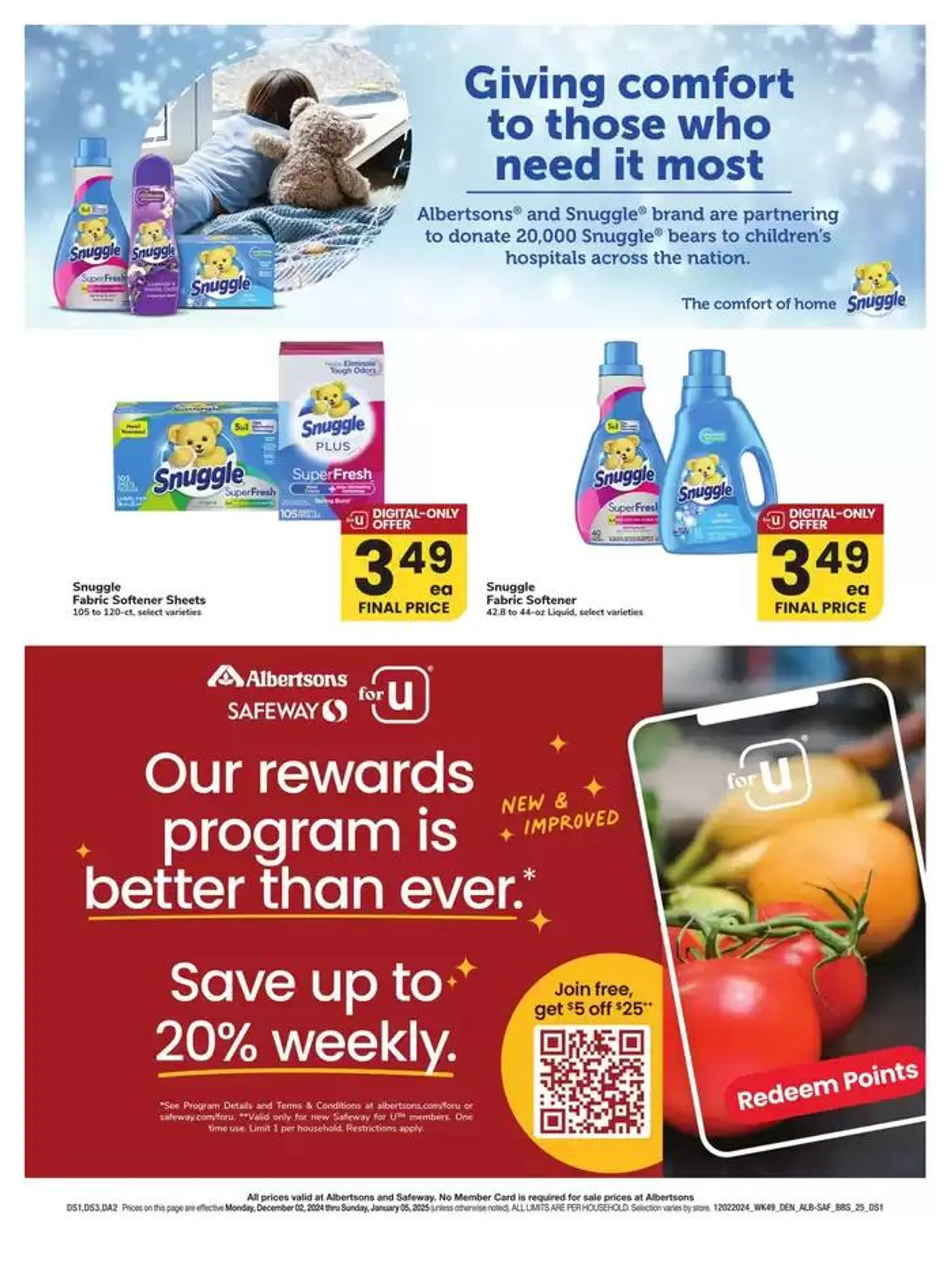 Weekly ad  Albertsons - Denver - BBS from December 2 to January 5 2025 - Page 24