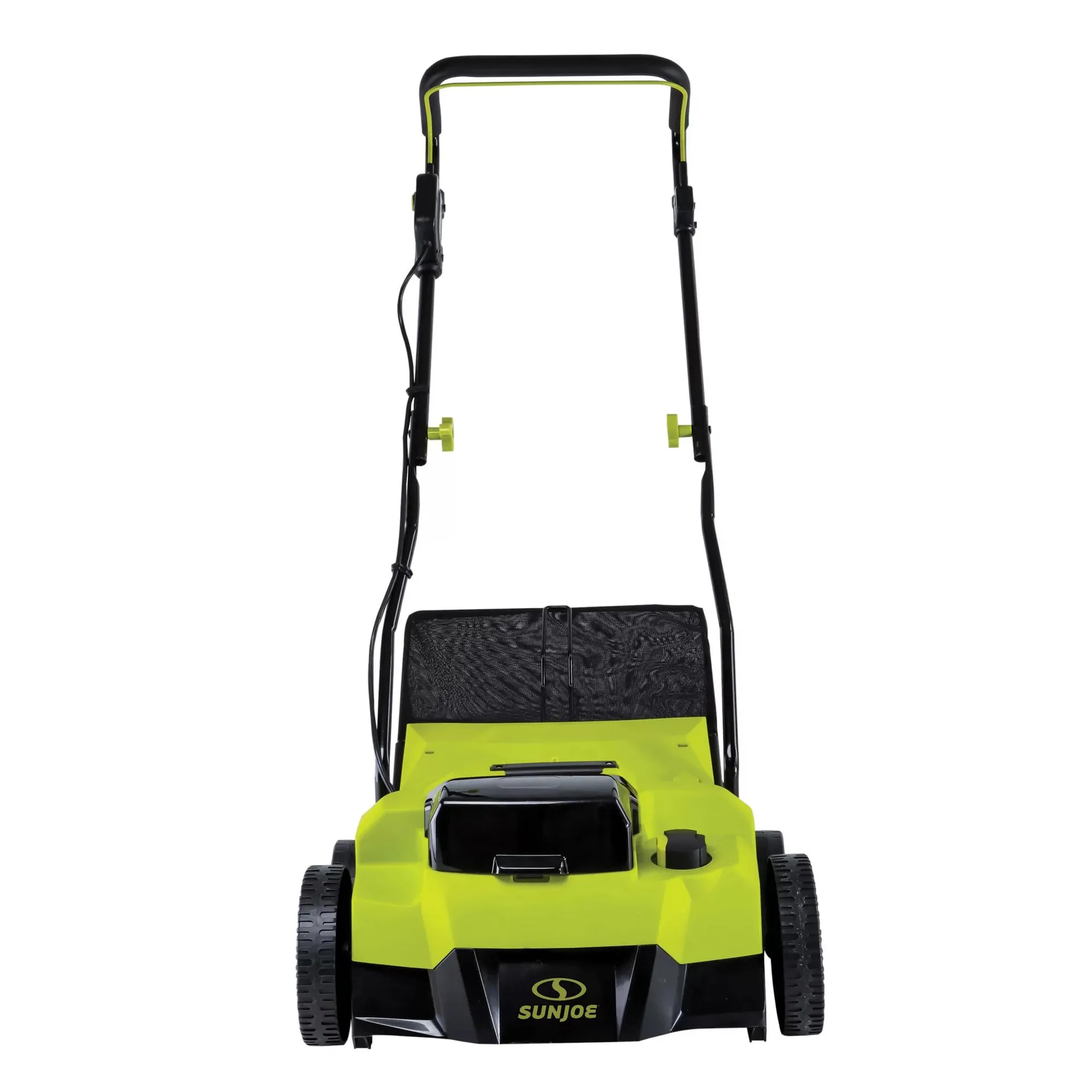 Sun Joe 24-Volt 14" Cordless Scarifier and Dethatcher Kit with (2) 4.0-Ah Batteries and Dual Port Charger