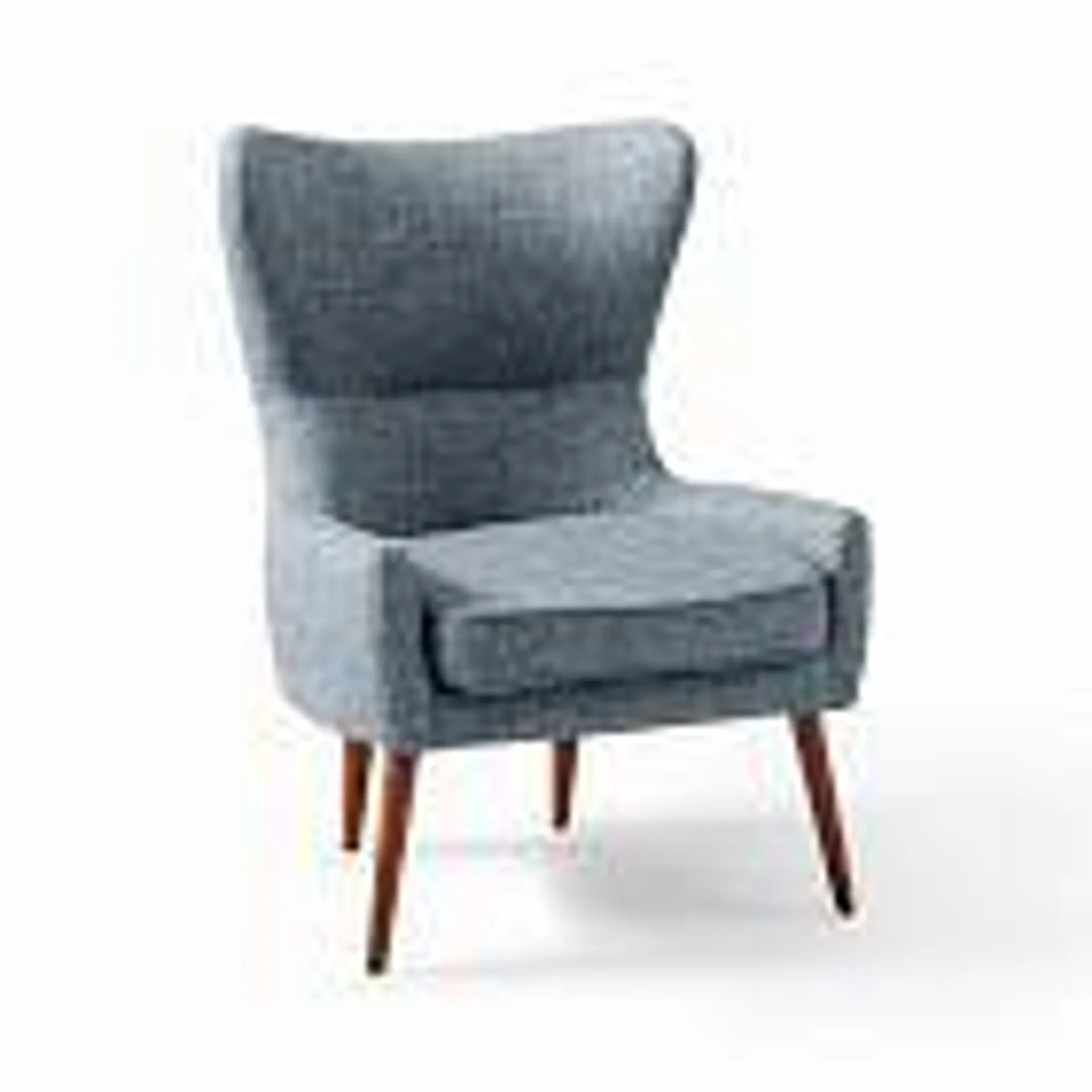 Erik Wing Upholstered Chair - Tweed