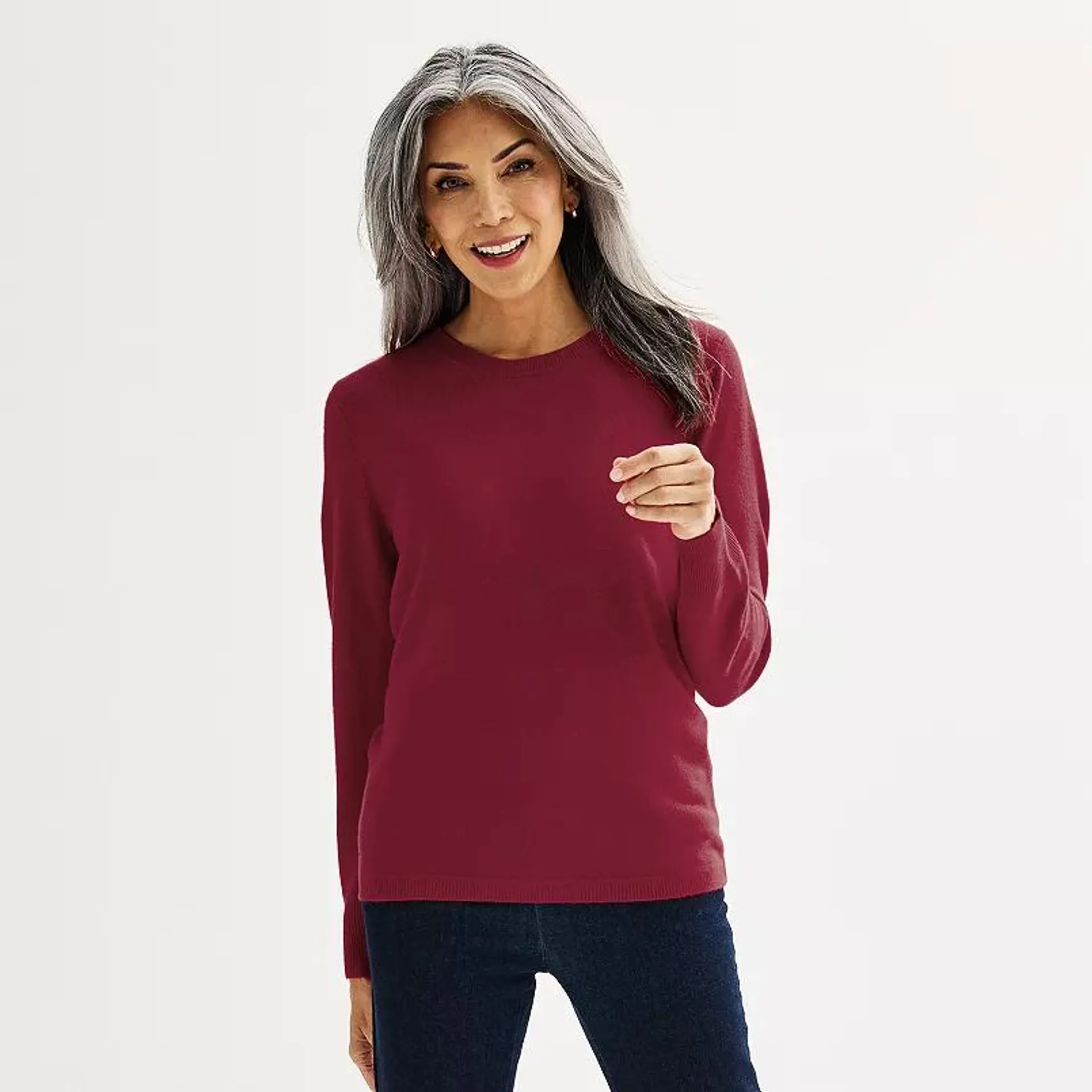 Women's Croft & Barrow® Extra Soft Crewneck Sweater