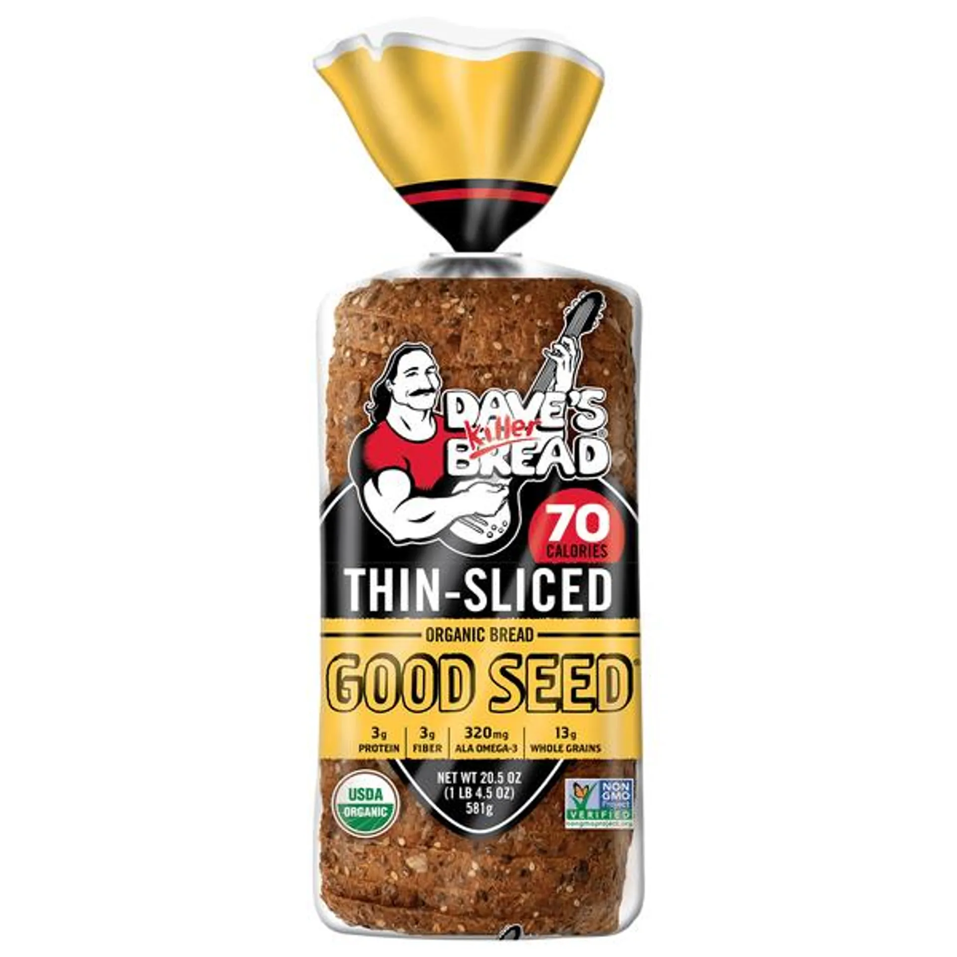 Dave's Killer Bread Good Seed Thin-Sliced, Organic Bread