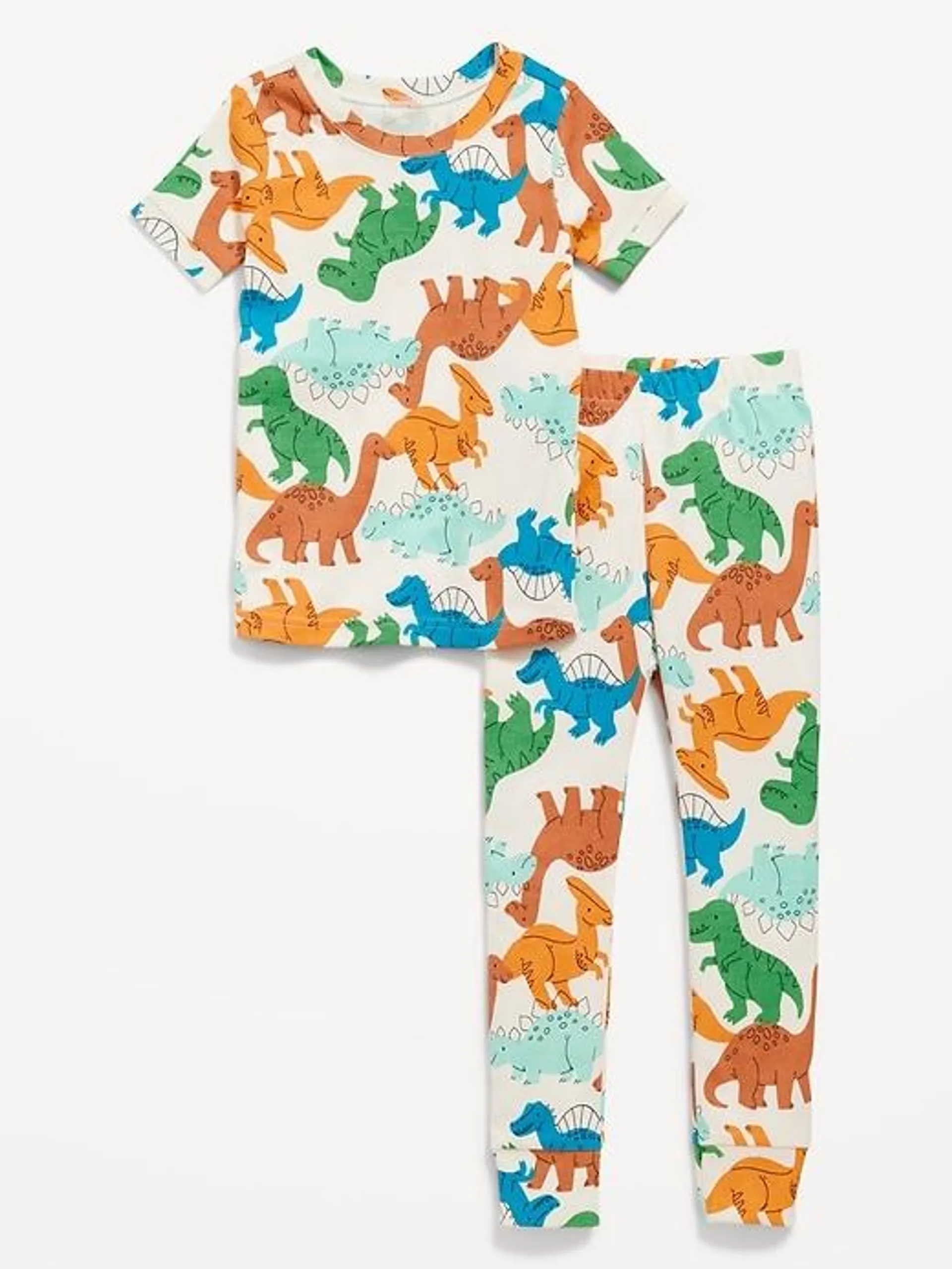 Unisex Snug-Fit Pajama Set for Toddler & Baby