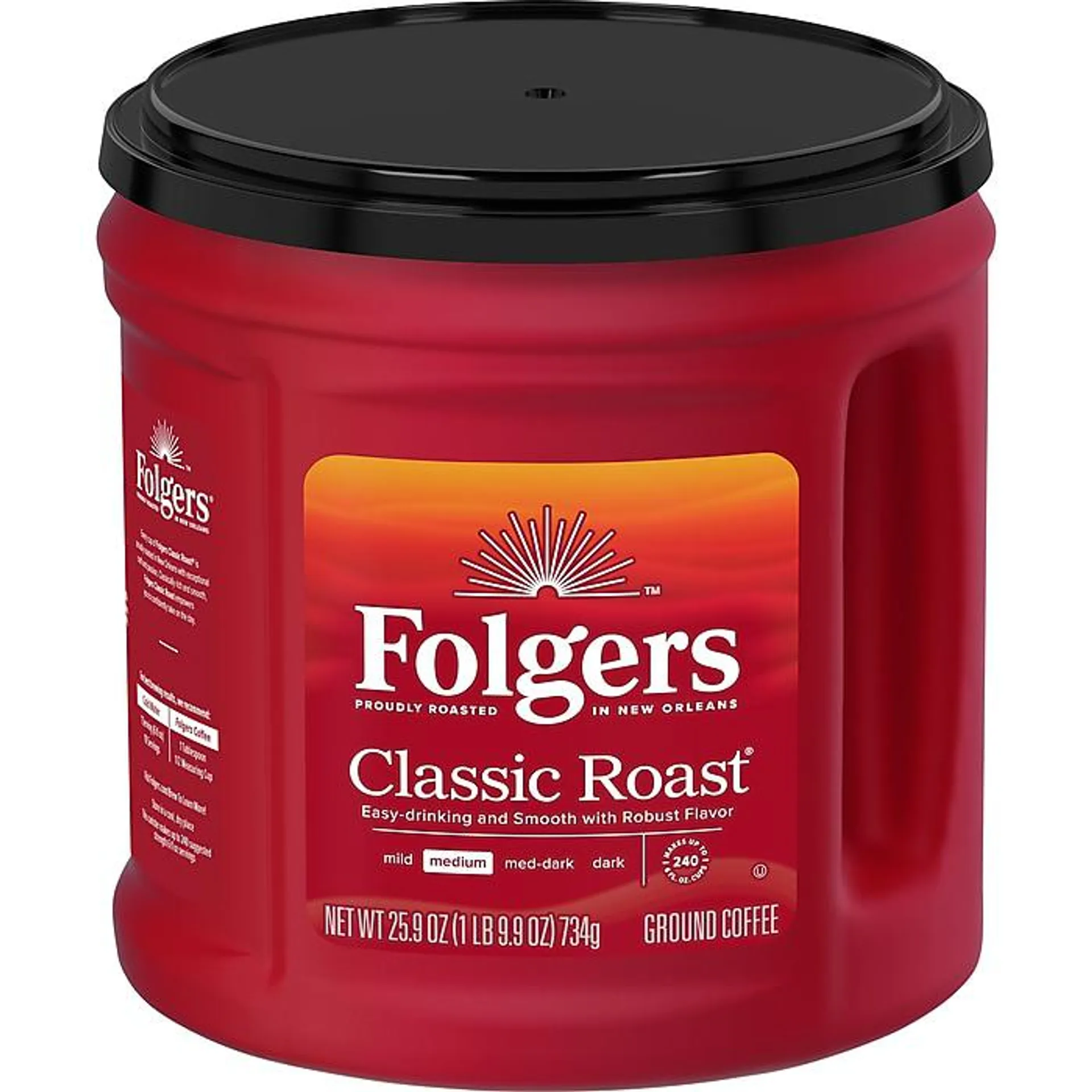 Folgers Classic Roast Ground Coffee,