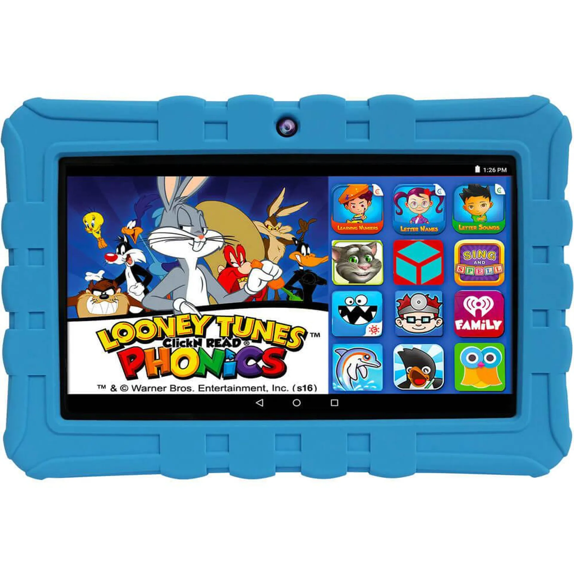 HighQ Learning Tab 7 inch 16GB Kids Tablet - Blue - OPEN BOX