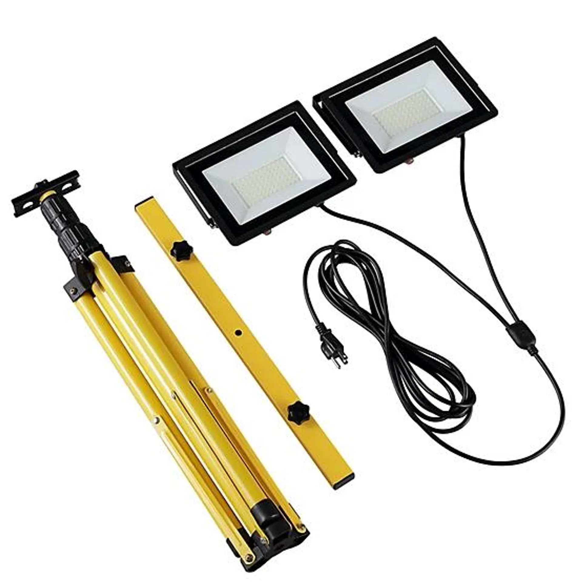 9,000-Lumen Twin Head SMD Work Light