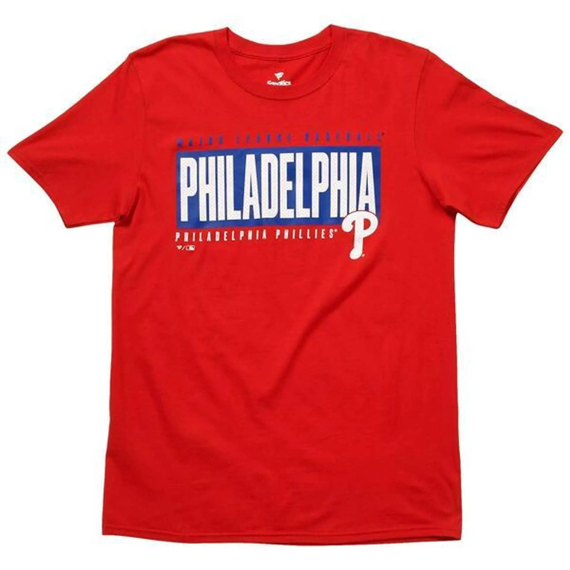 Mens Fanatics Short Sleeve Phillies Blocked Out Tee