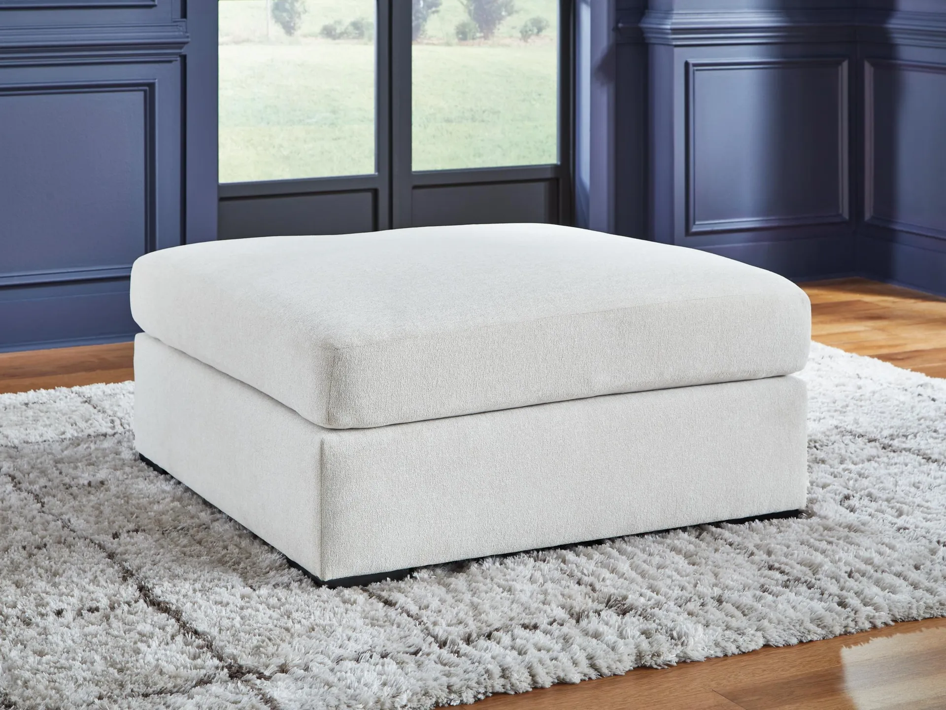 Leighelli Oversized Accent Ottoman
