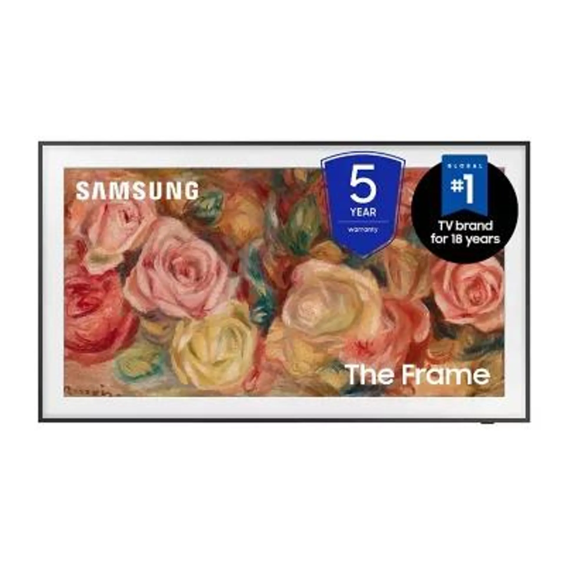 SAMSUNG 55" Class The Frame QLED 4K UHD Smart Tizen TV QN55LS03DDFXZA