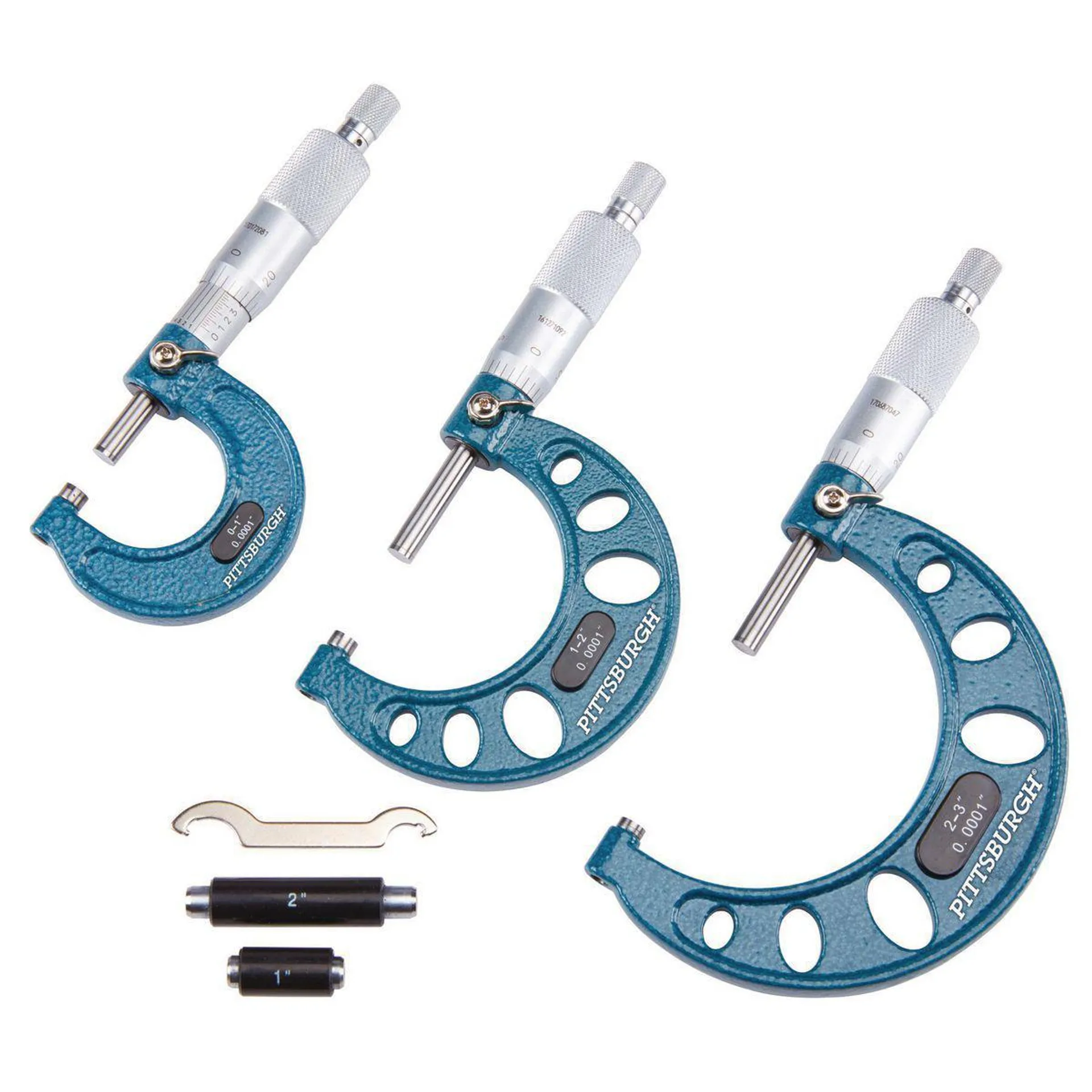 Micrometer Set, 3-Piece