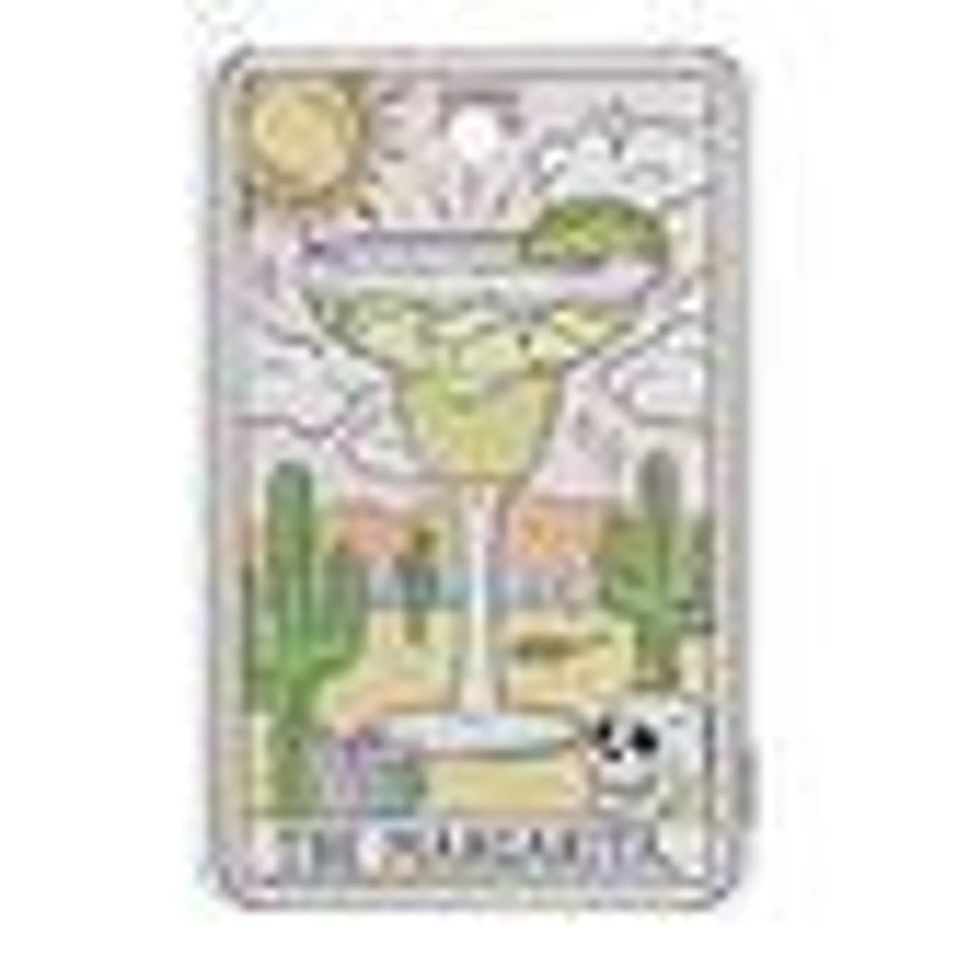 Bamboo Margarita Tarot Card Cutting Board