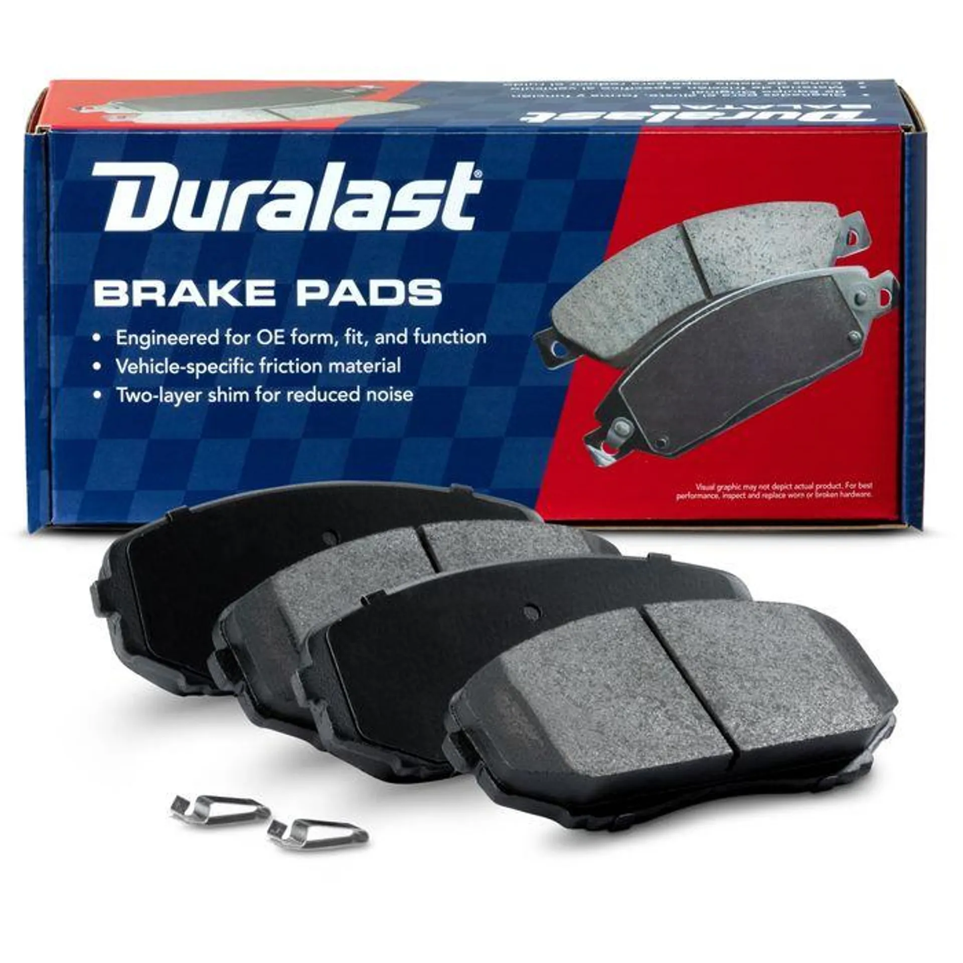 Duralast Ceramic Disc Brake Pad Set D1258