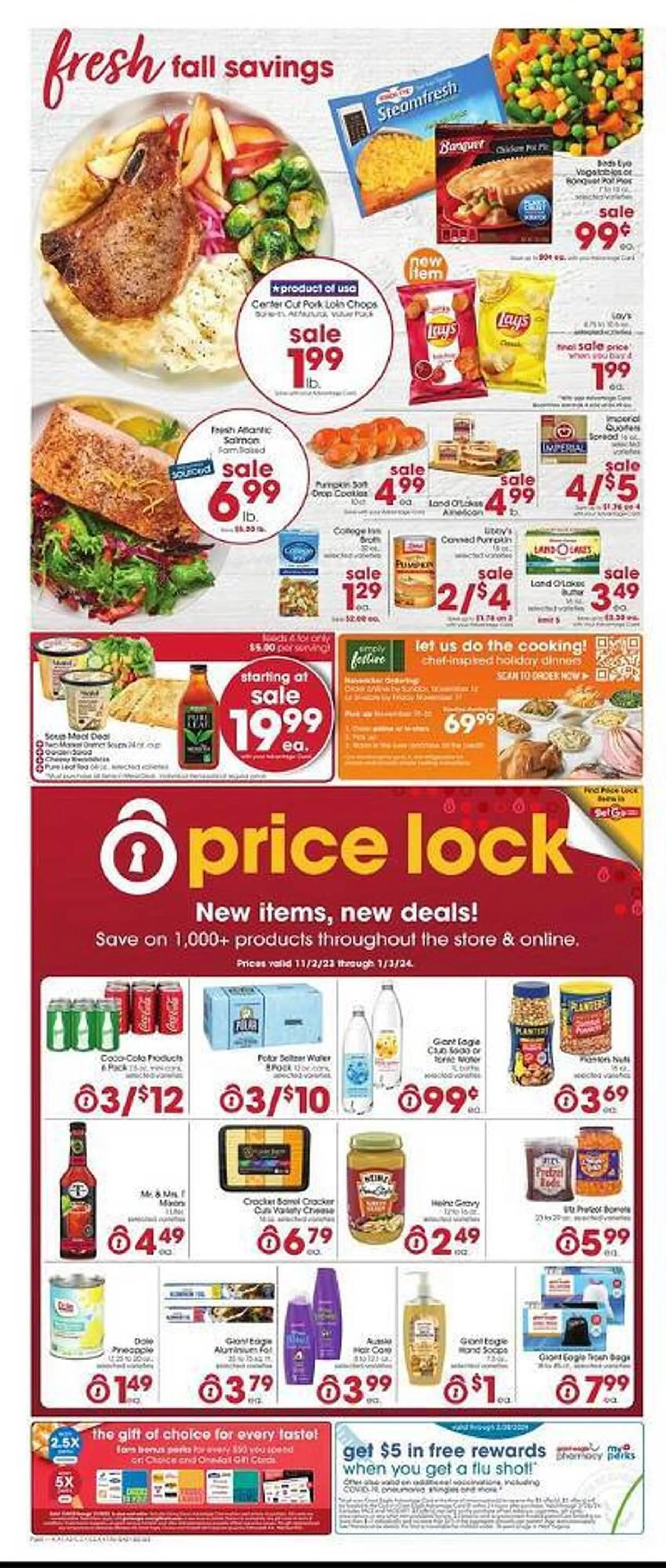 Weekly ad Giant Eagle Weekly Ad from November 9 to November 15 2023 - Page 2